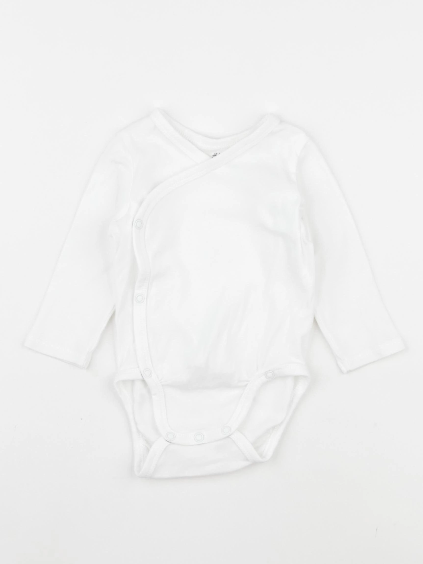 H&M - body blanc - 6 mois