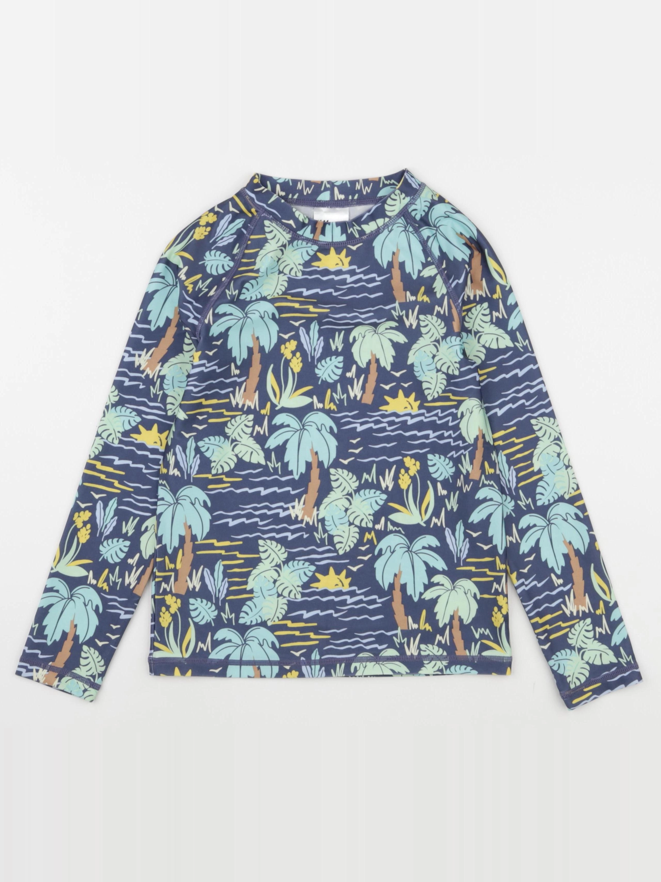 H&M - tee-shirt de bain multicolore - 6/8 ans