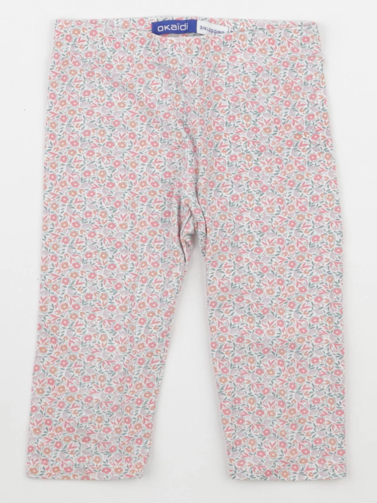 Okaidi - legging court multicolore - 4 ans