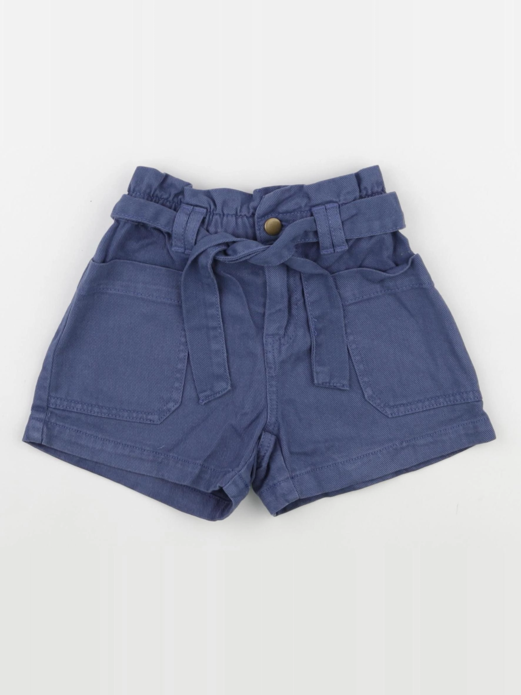 Monoprix - short bleu - 4 ans