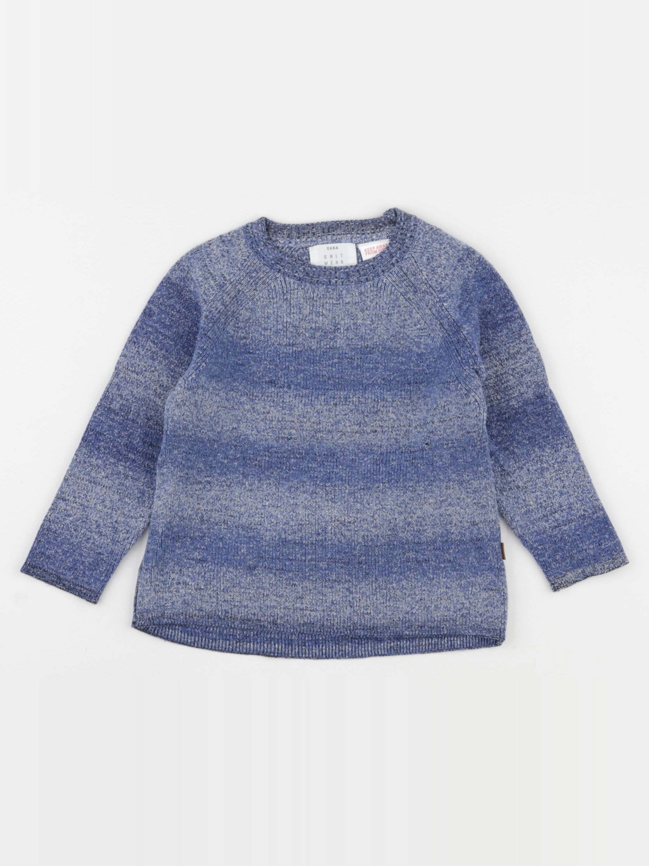 Zara - pull bleu - 18/24 mois
