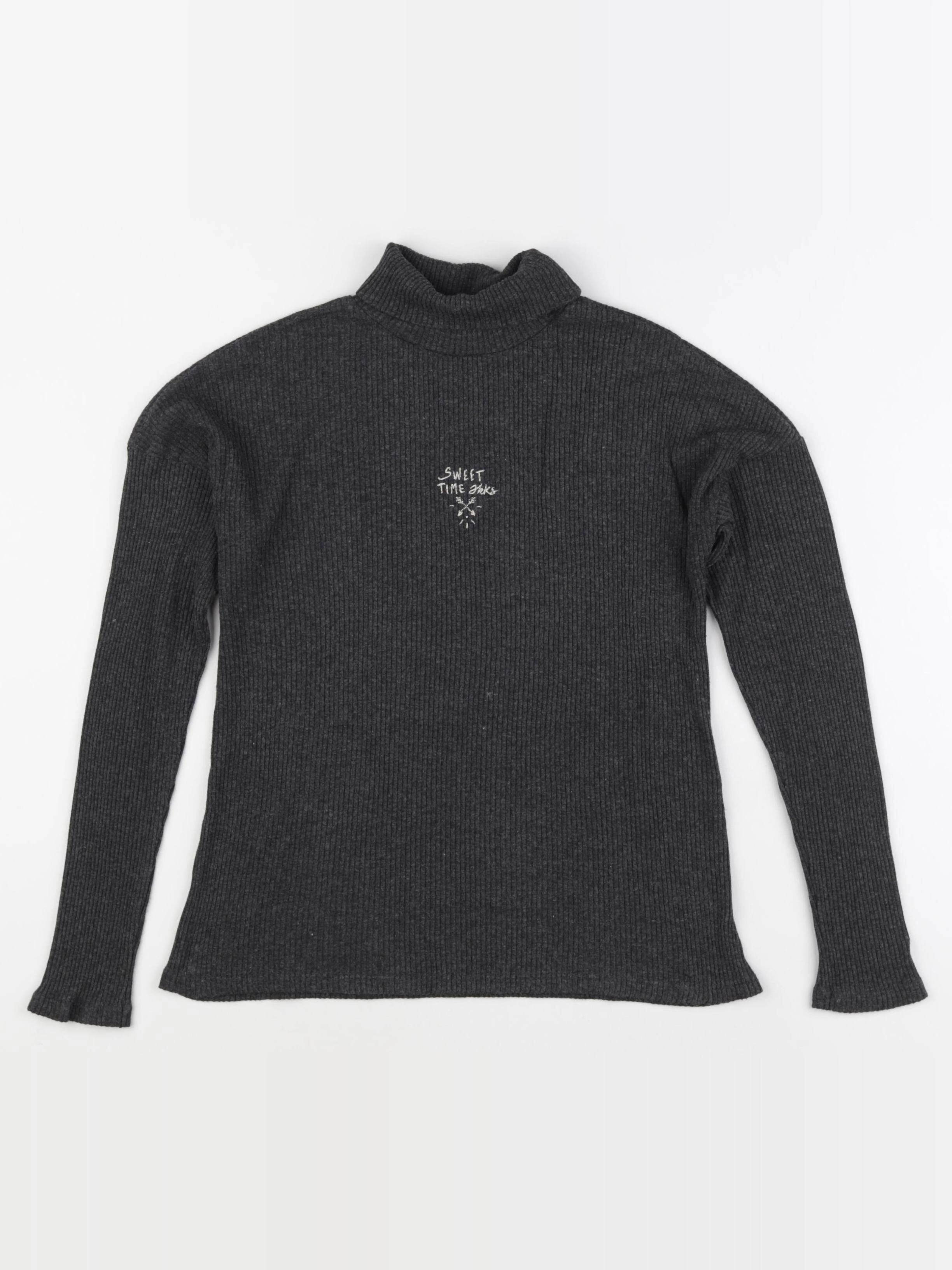 IKKS - sous-pull gris - 10 ans