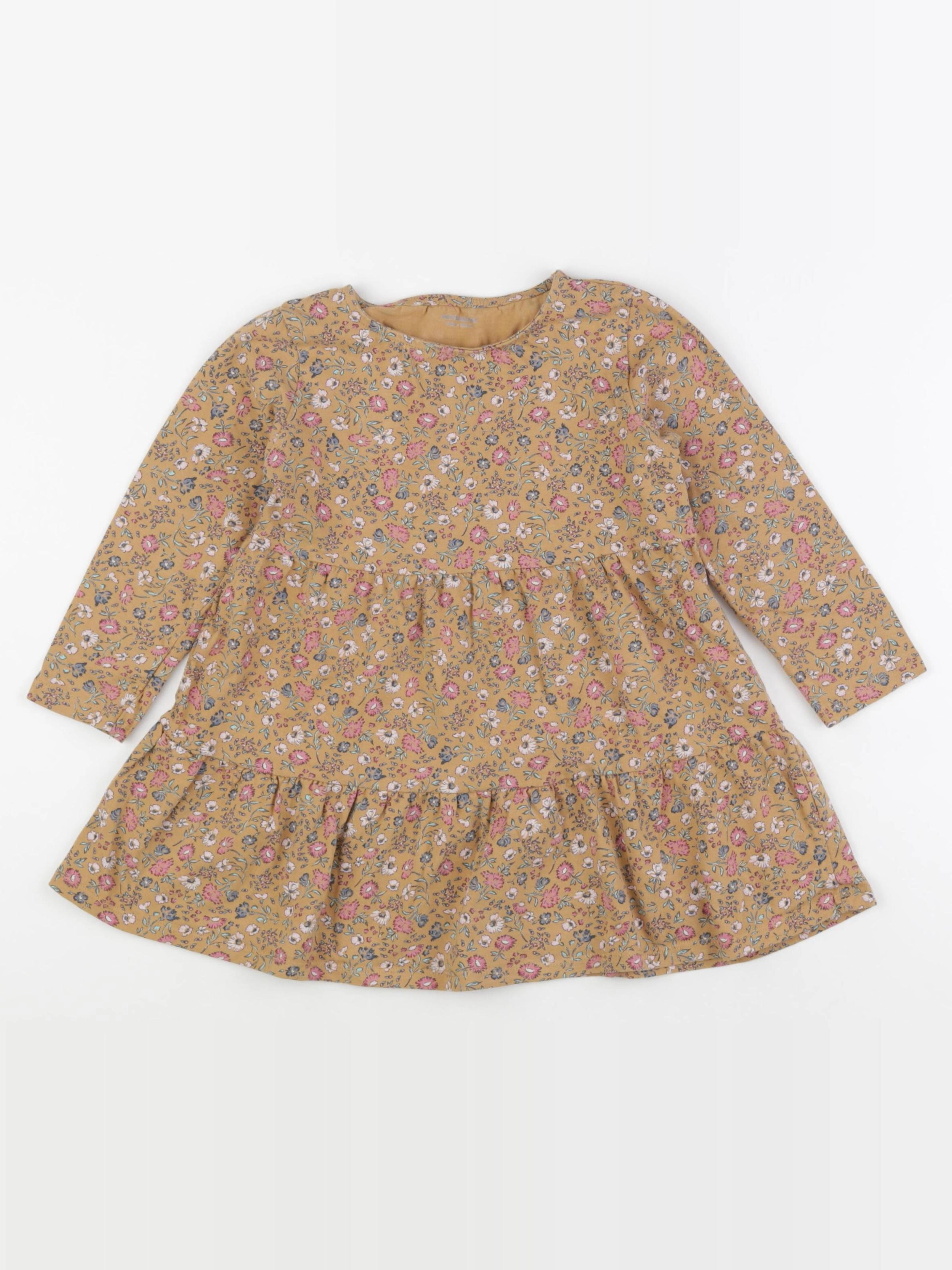 Vertbaudet - robe multicolore - 4 ans