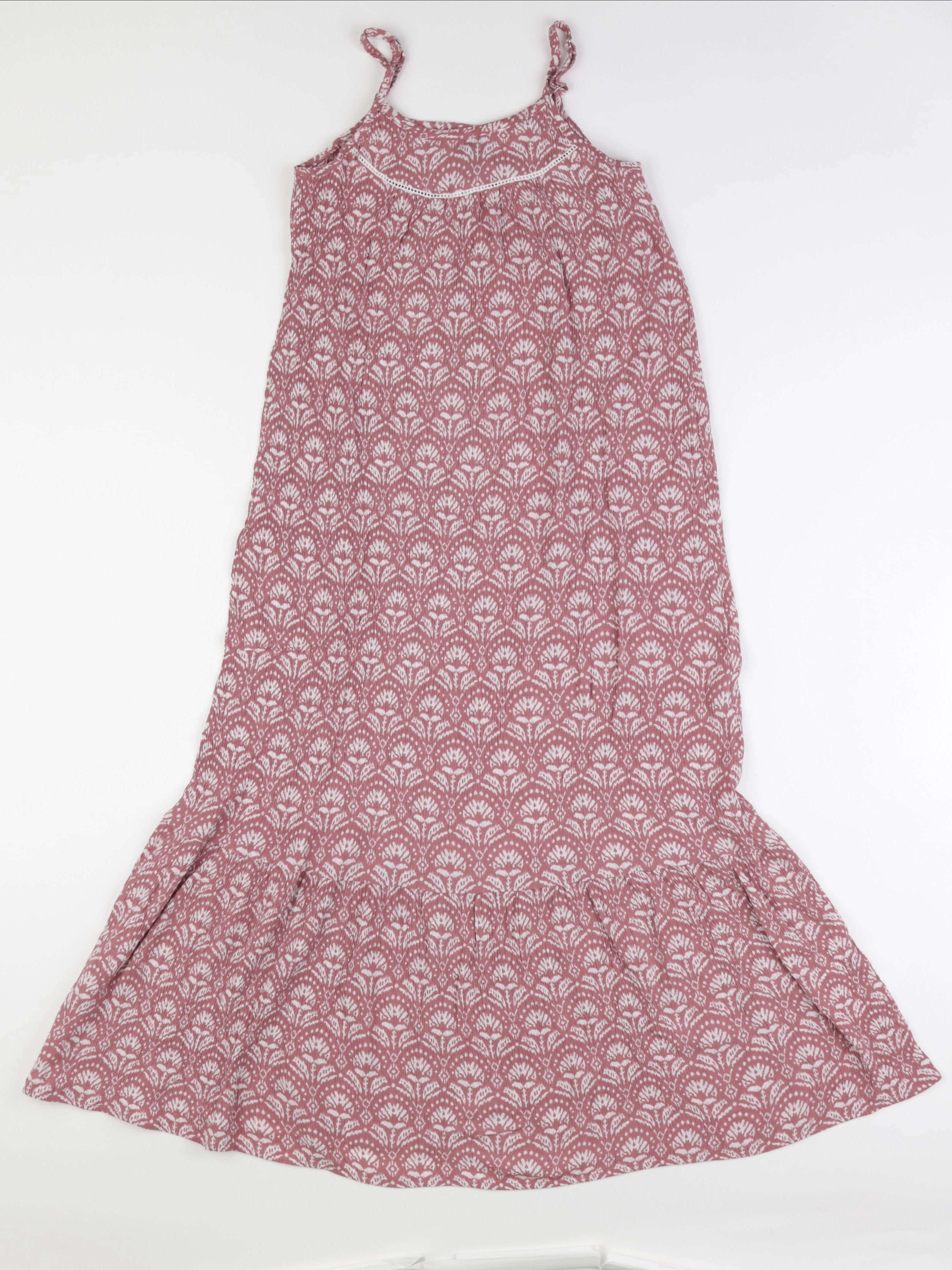 IKKS - robe rose - 10 ans
