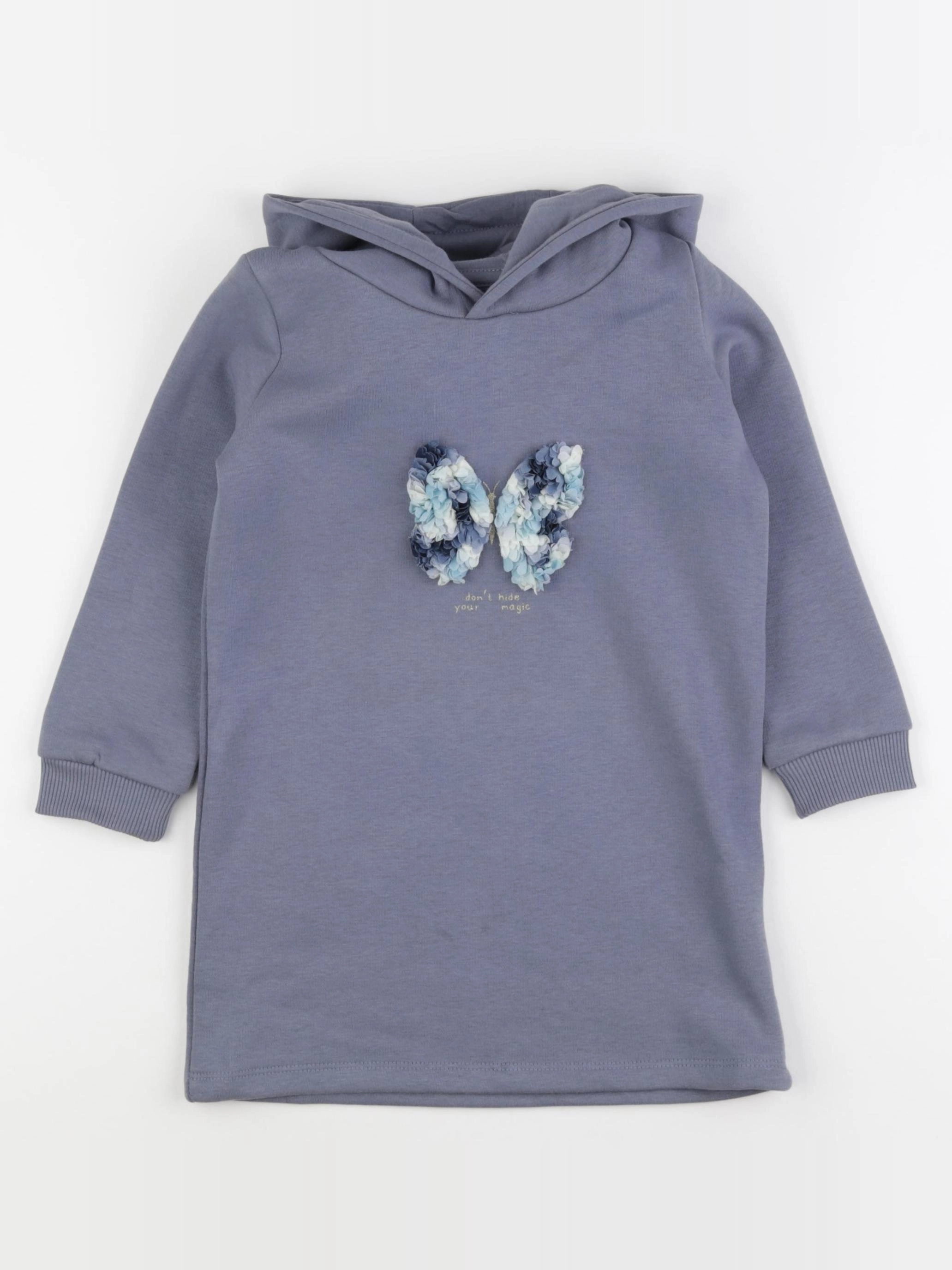 Vertbaudet - robe multicolore - 4 ans