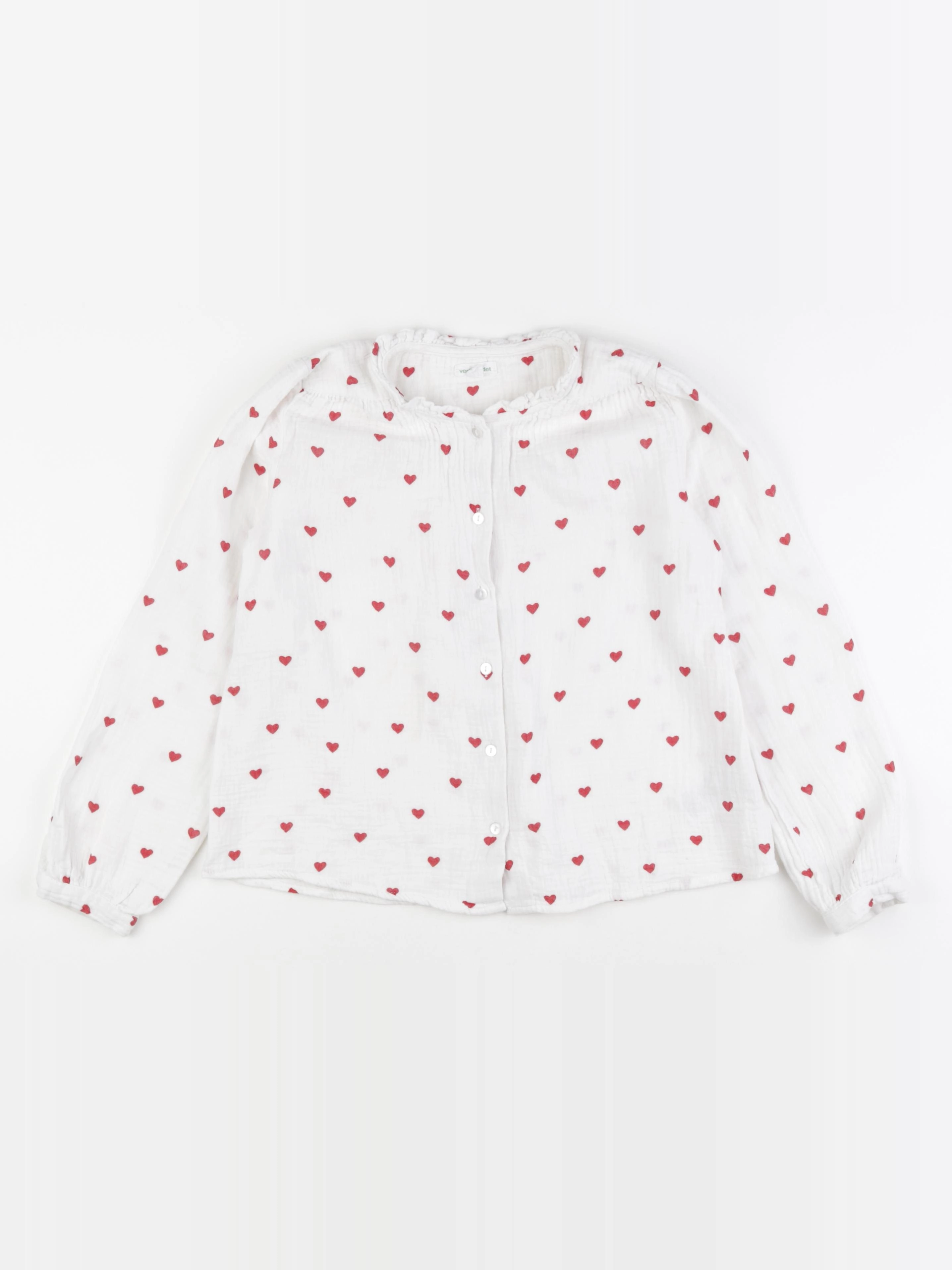 Vertbaudet - blouse blanc - 9 ans