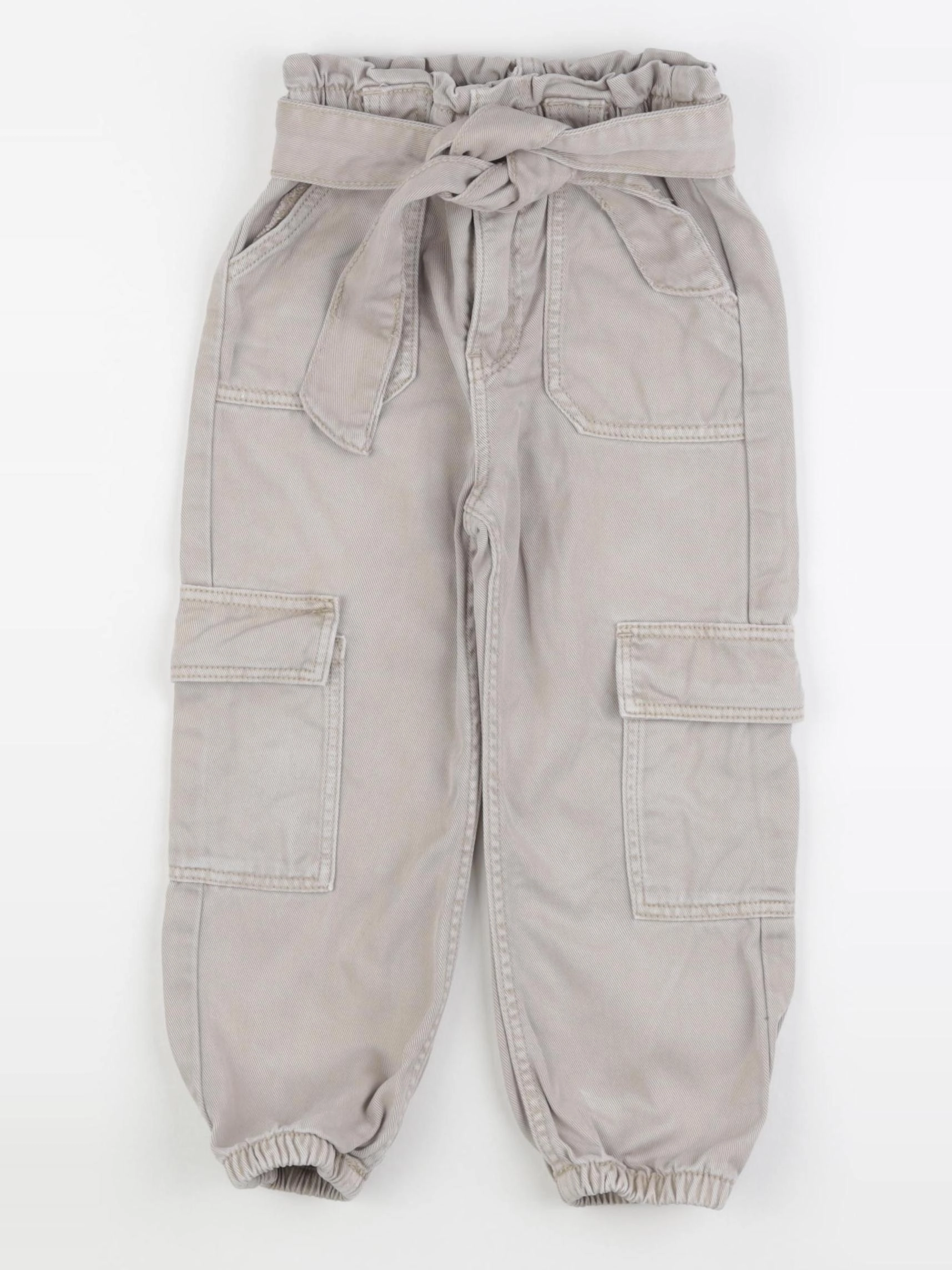 Vertbaudet - pantalon beige - 4 ans