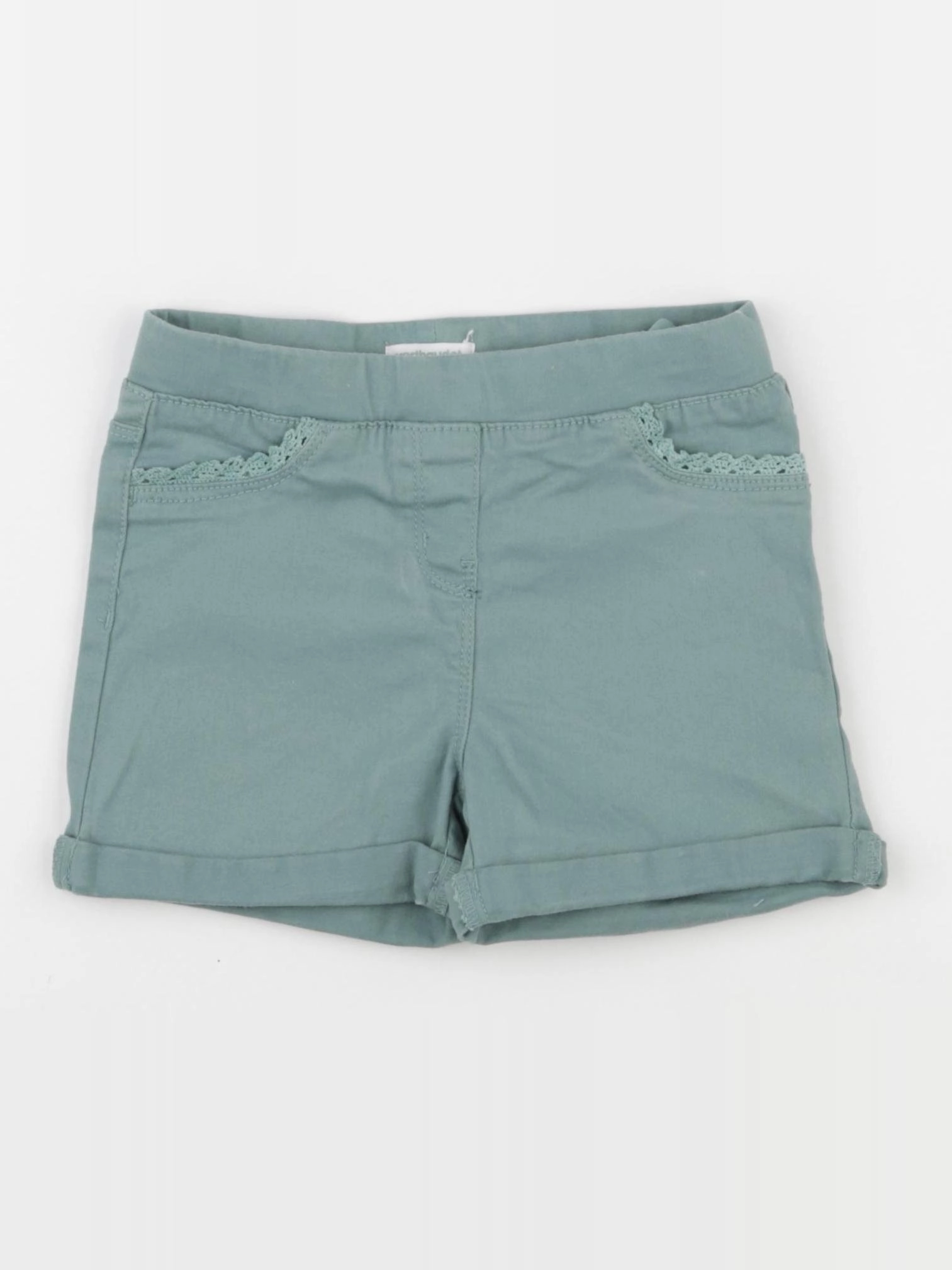 Vertbaudet - short vert - 6 ans