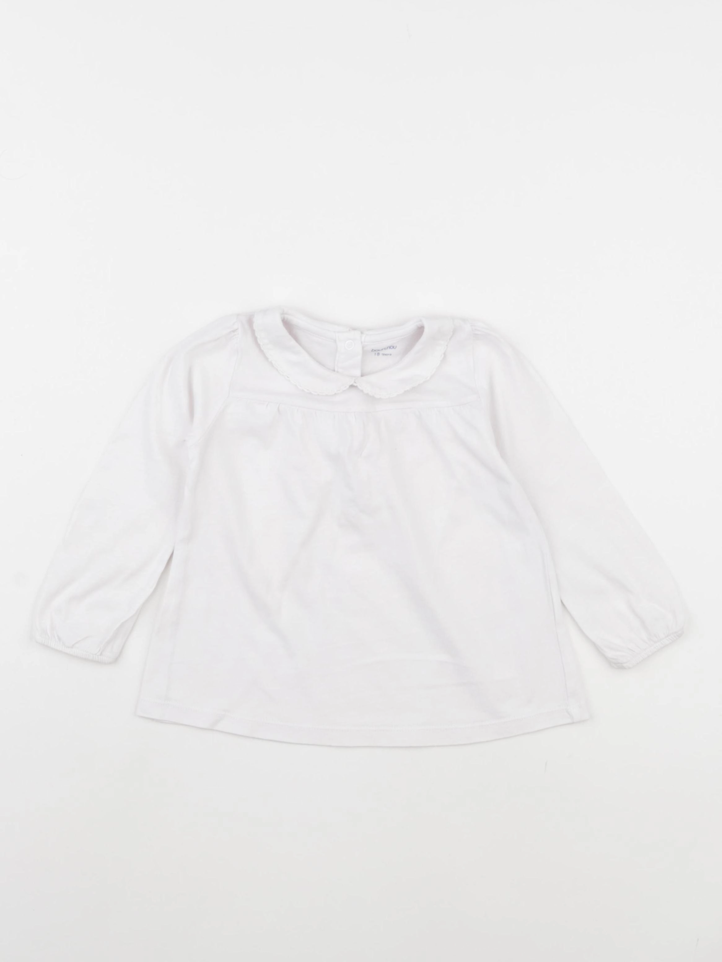 Boutchou - blouse blanc - 18 mois