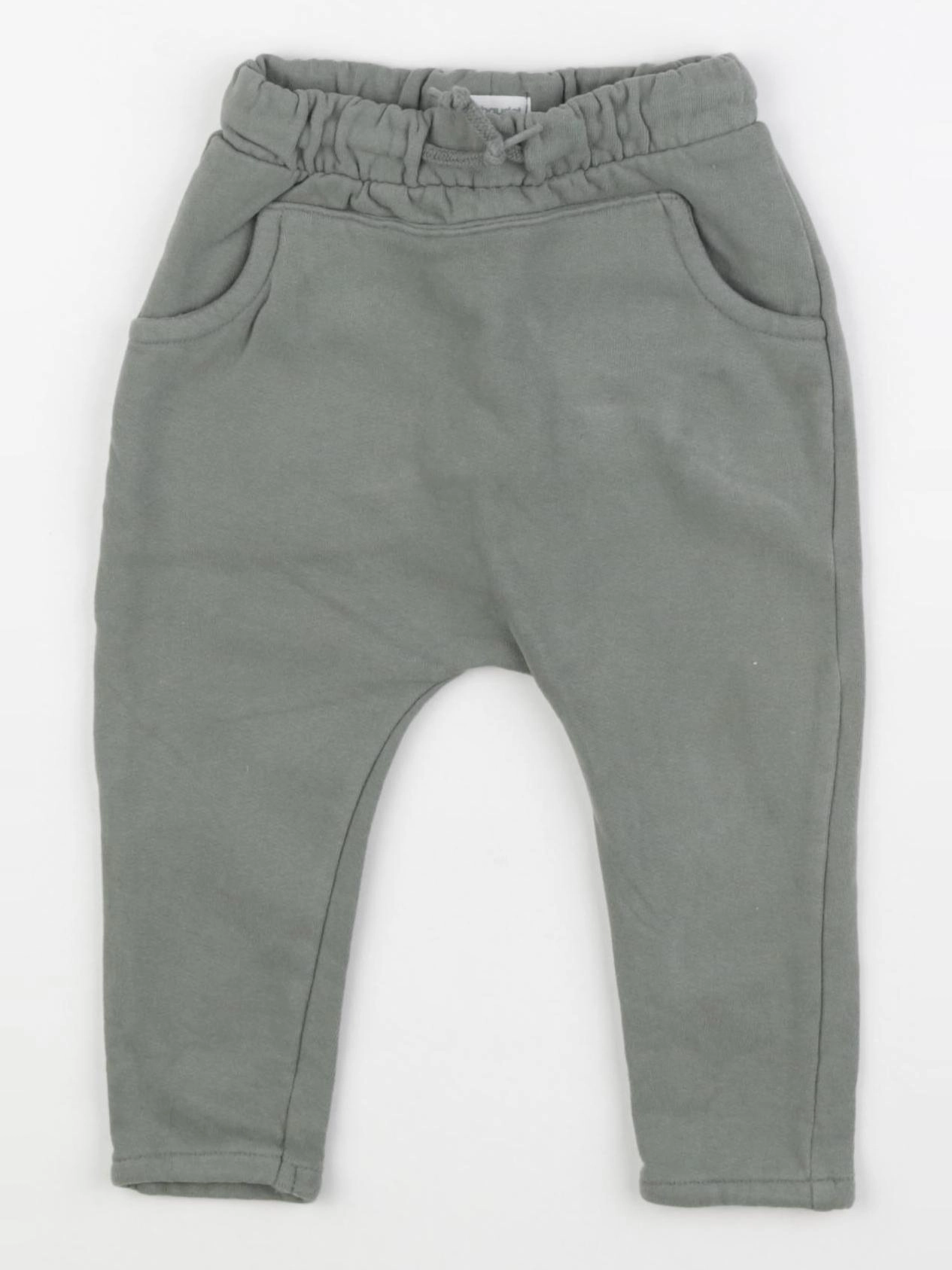 Vertbaudet - jogging vert - 9 mois