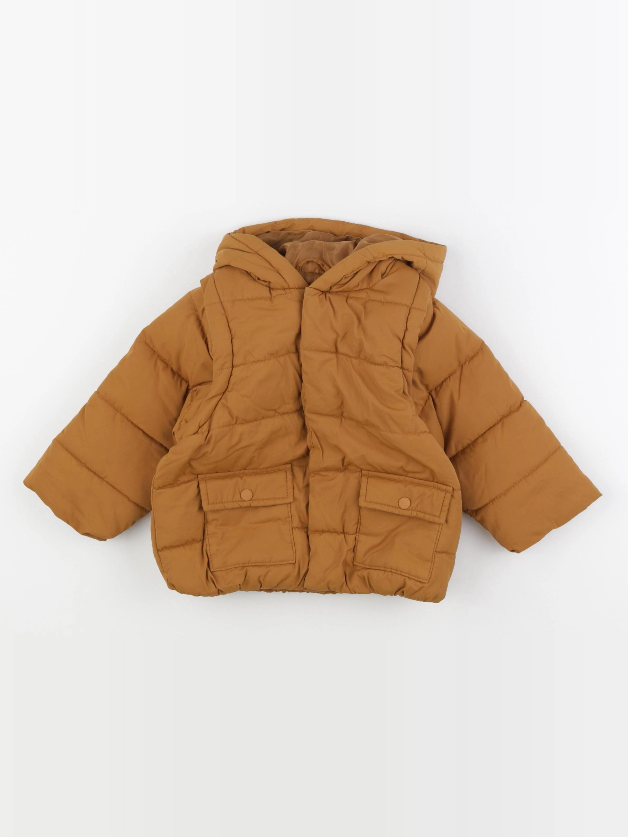 Vertbaudet - imperméable marron - 18 mois