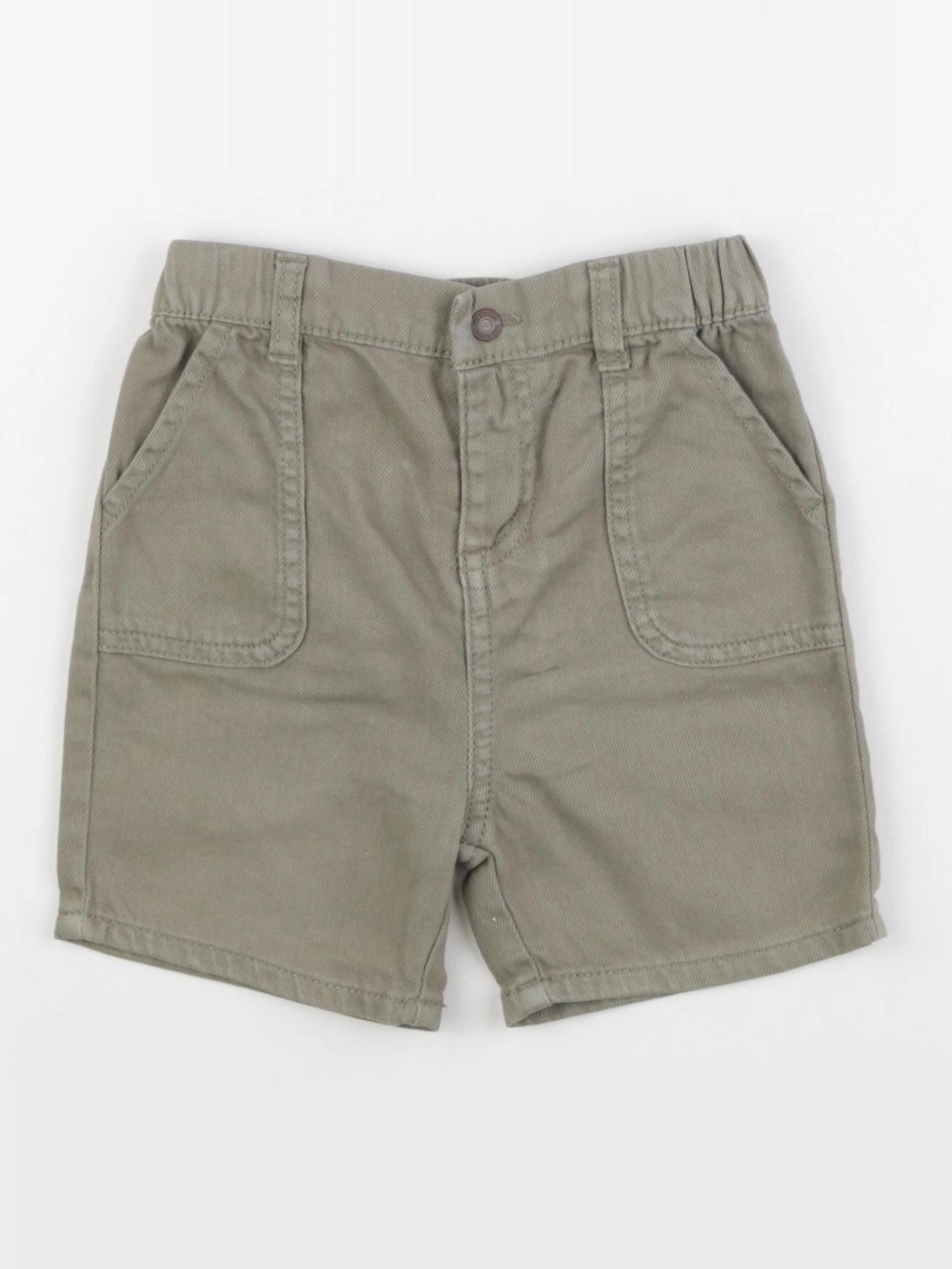 Vertbaudet - short vert - 24 mois