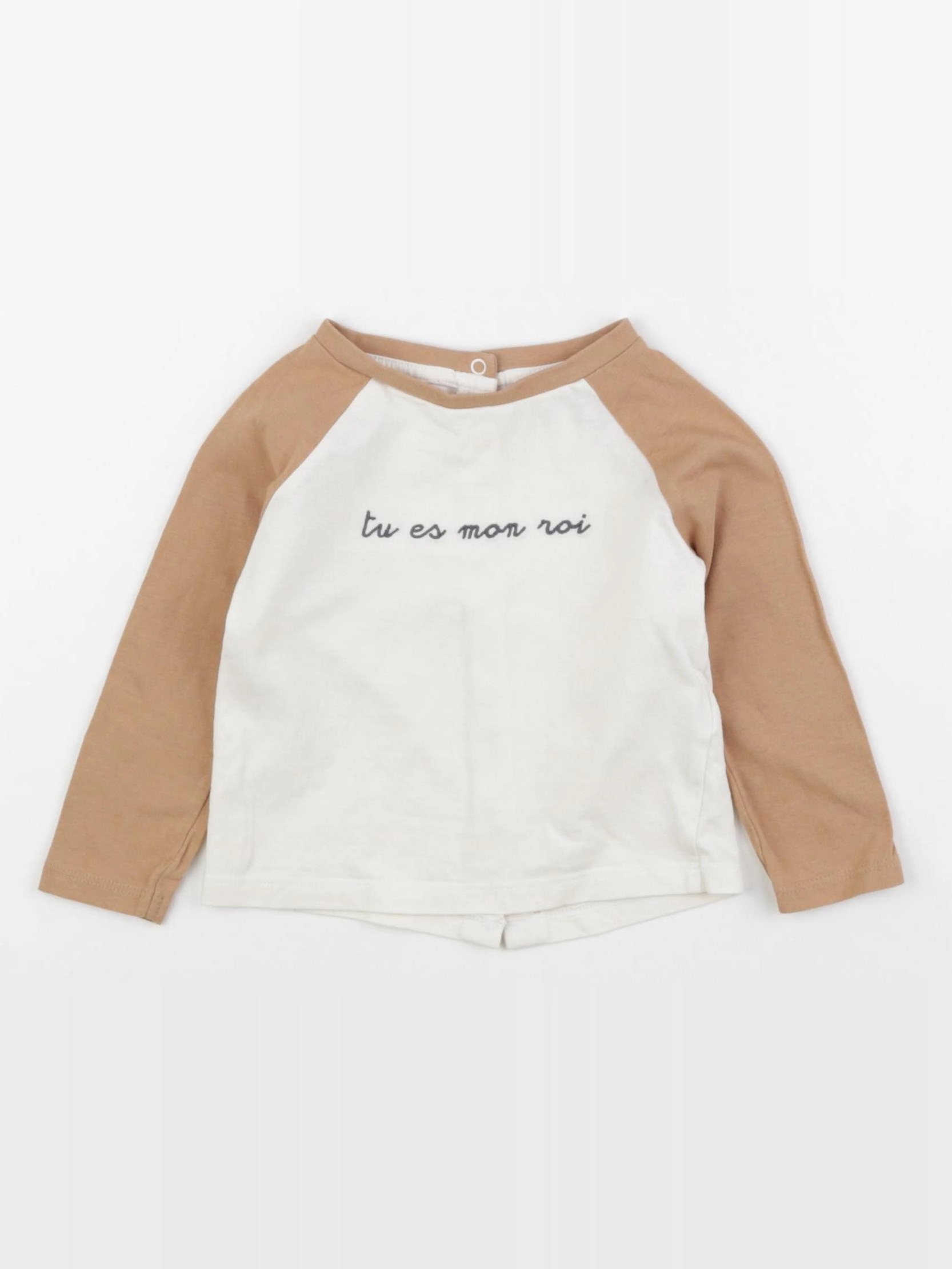Vertbaudet - tee-shirt multicolore - 9 mois