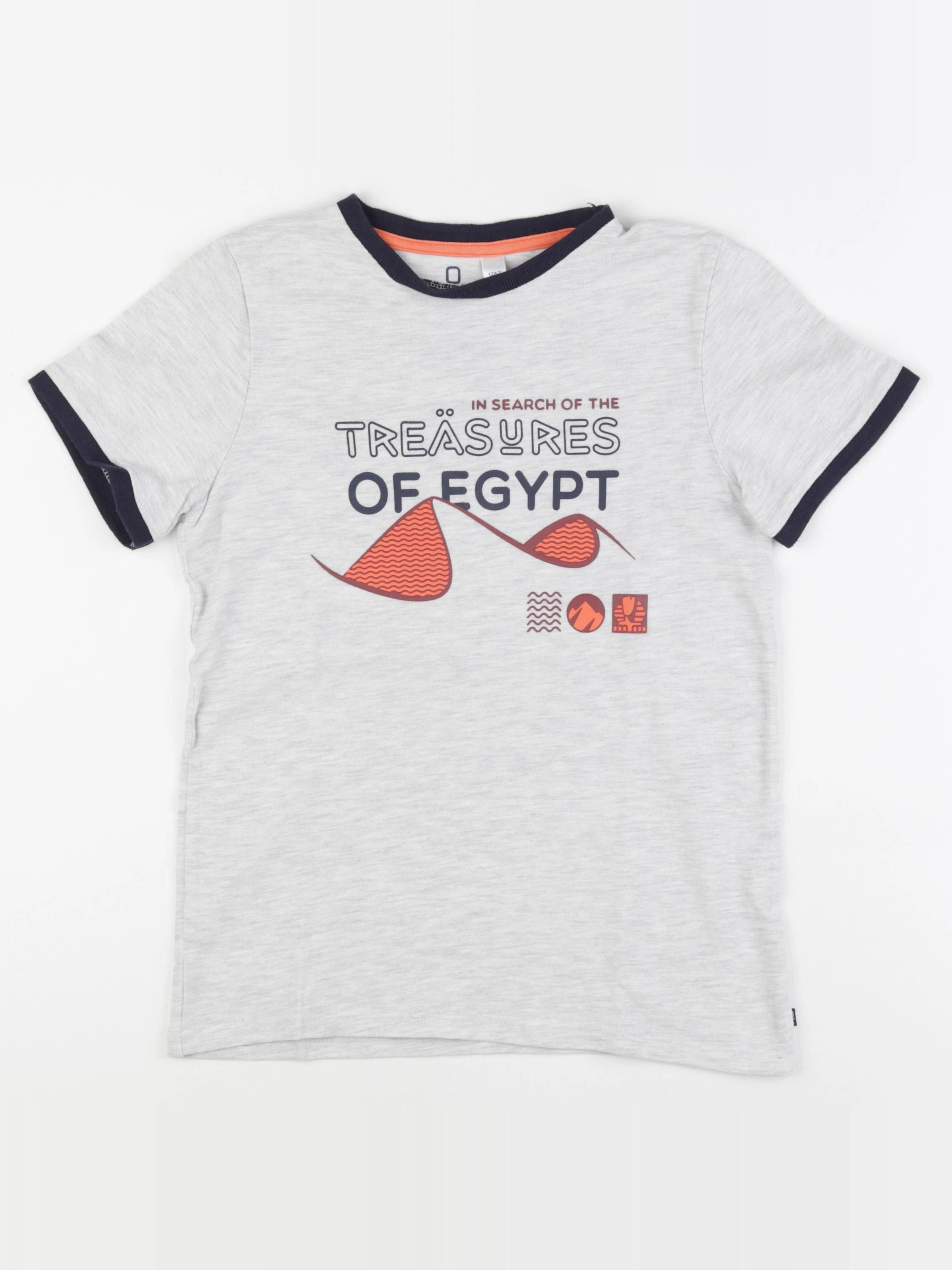 Okaidi - tee-shirt gris - 12 ans