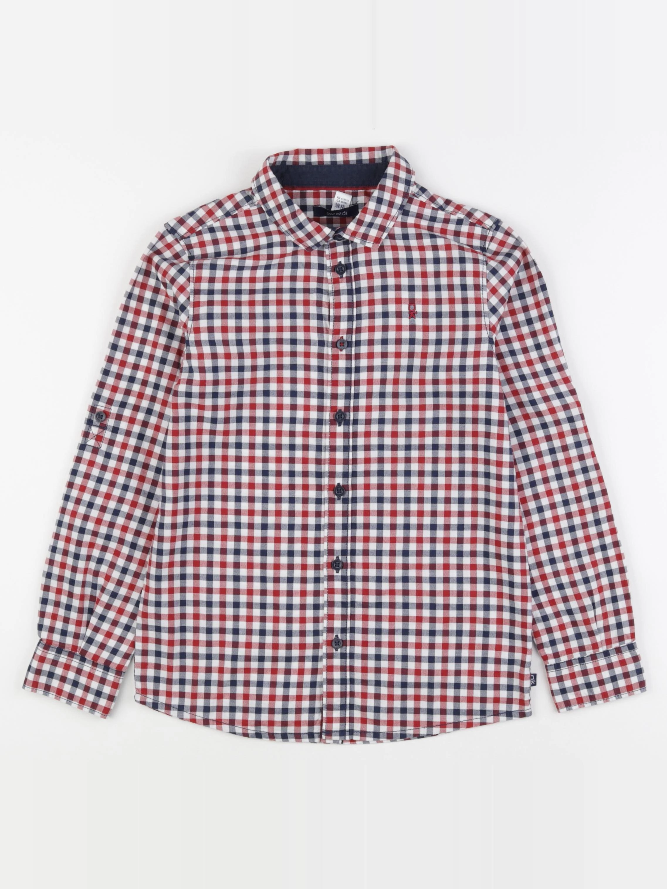 Okaidi - chemise multicolore - 8 ans