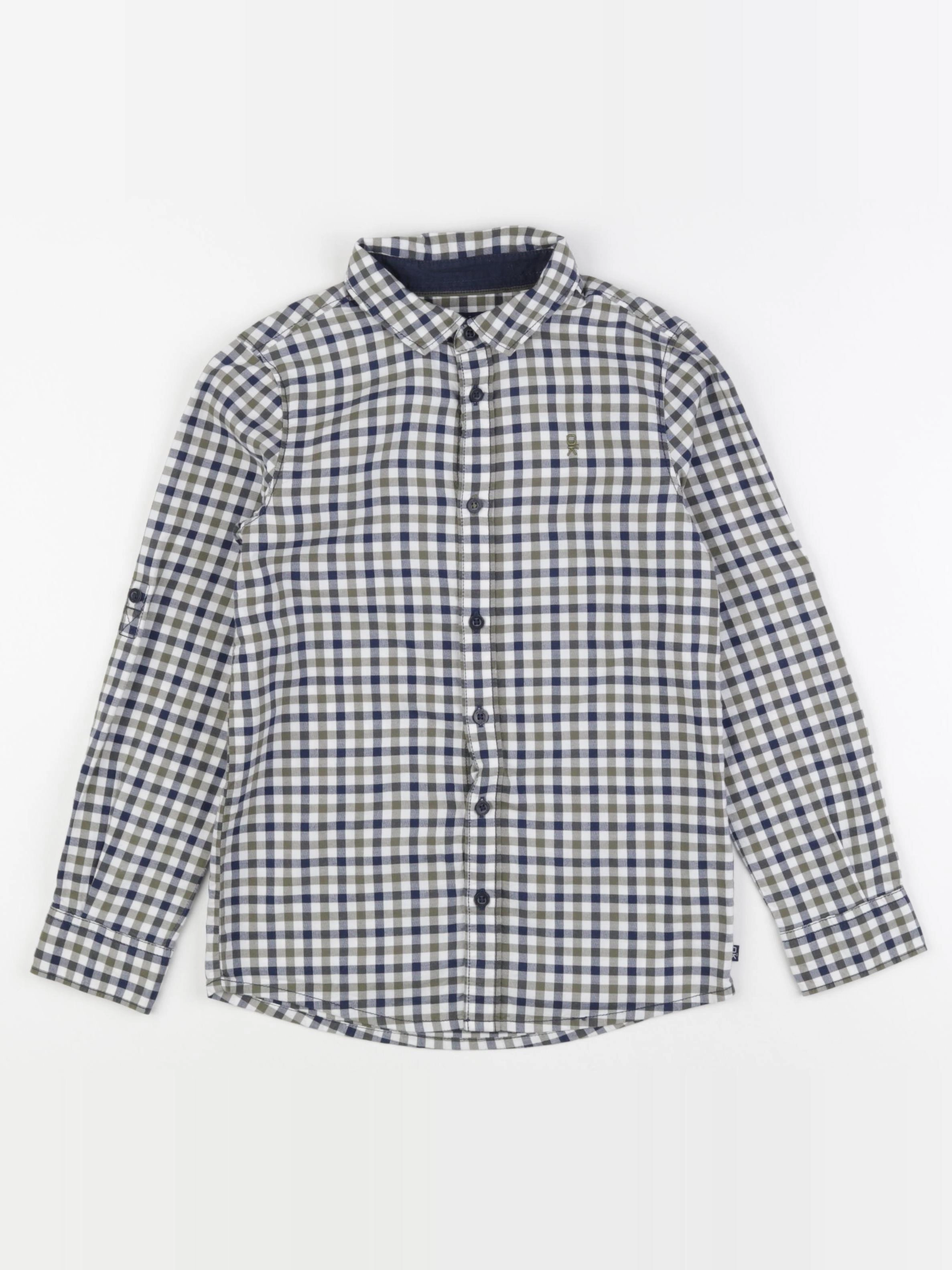 Okaidi - chemise bleu - 8 ans