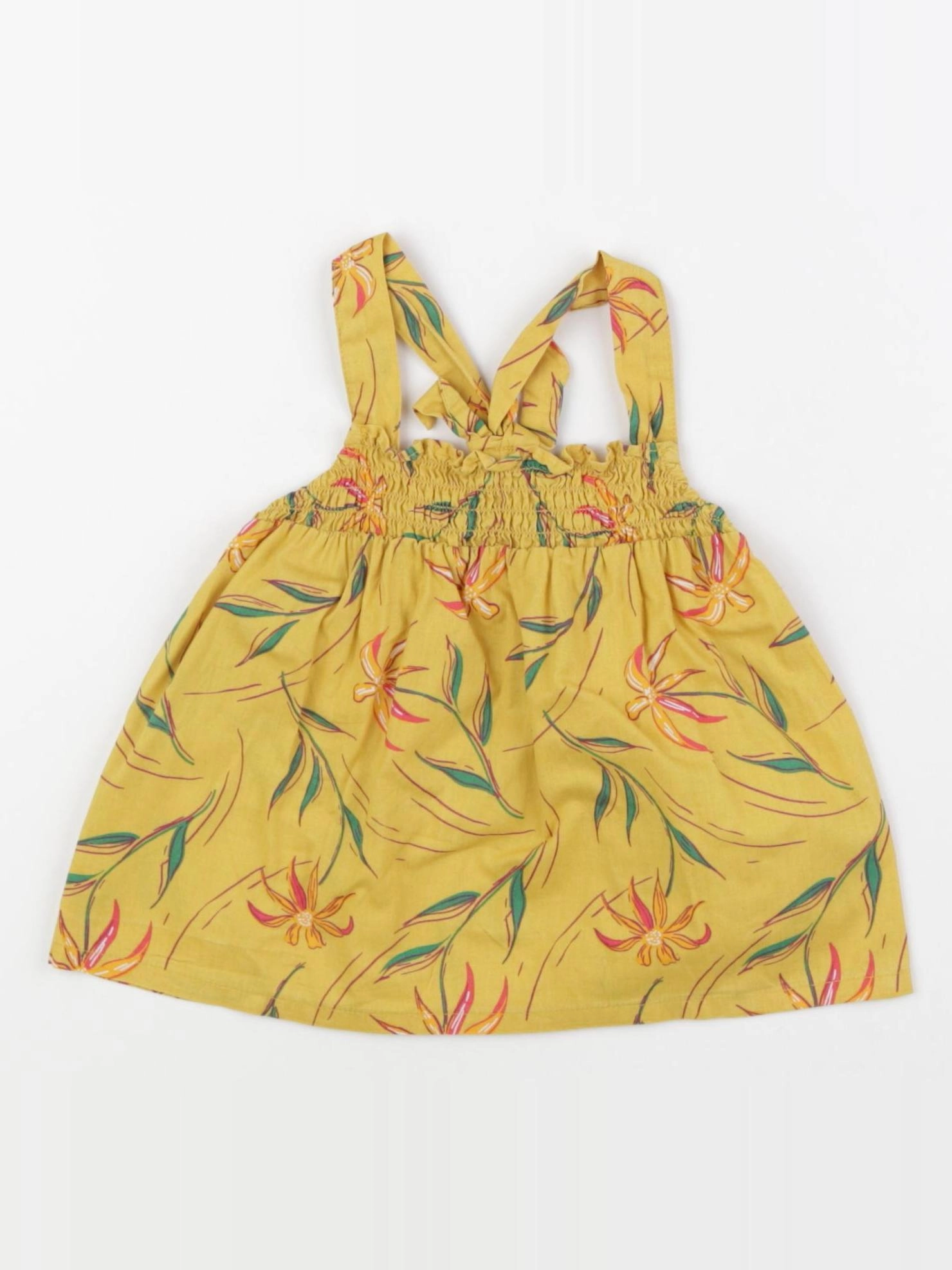 Vertbaudet - blouse jaune - 3 ans