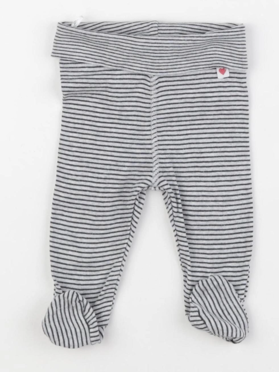H&M - sarouel gris - 1 mois