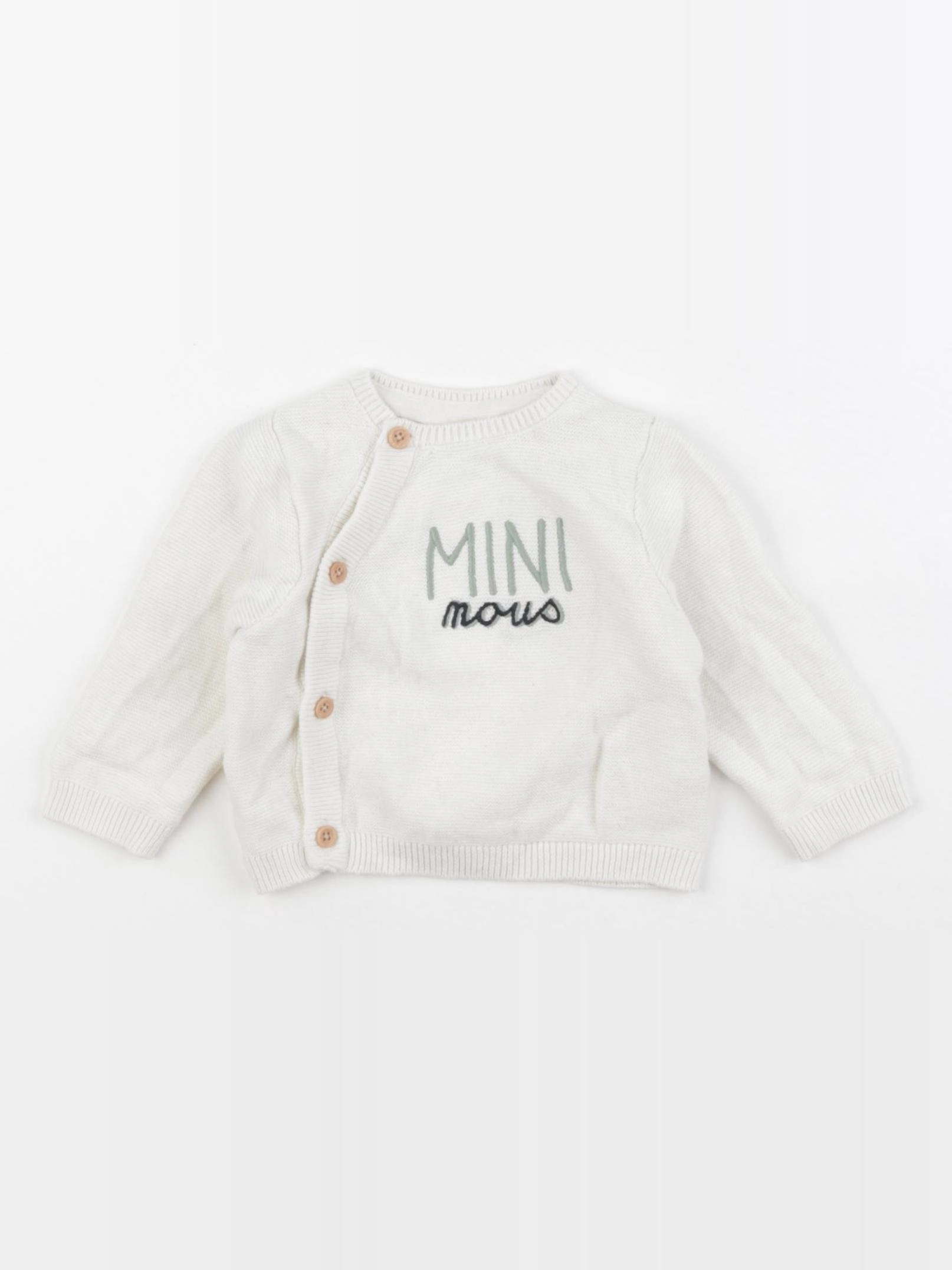 Tape à l'oeil - gilet beige - 3 mois