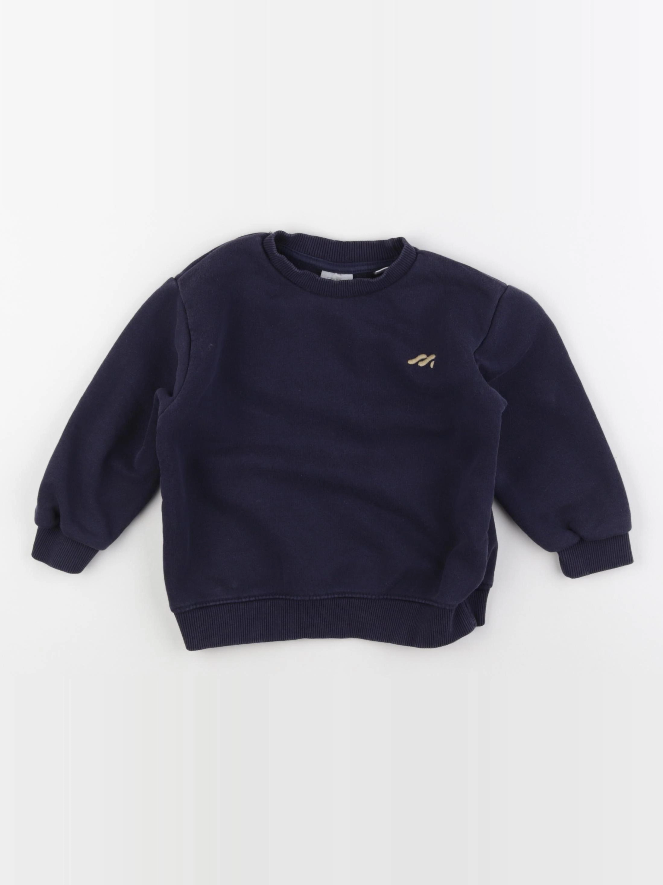 Zara - sweat bleu - 3 ans