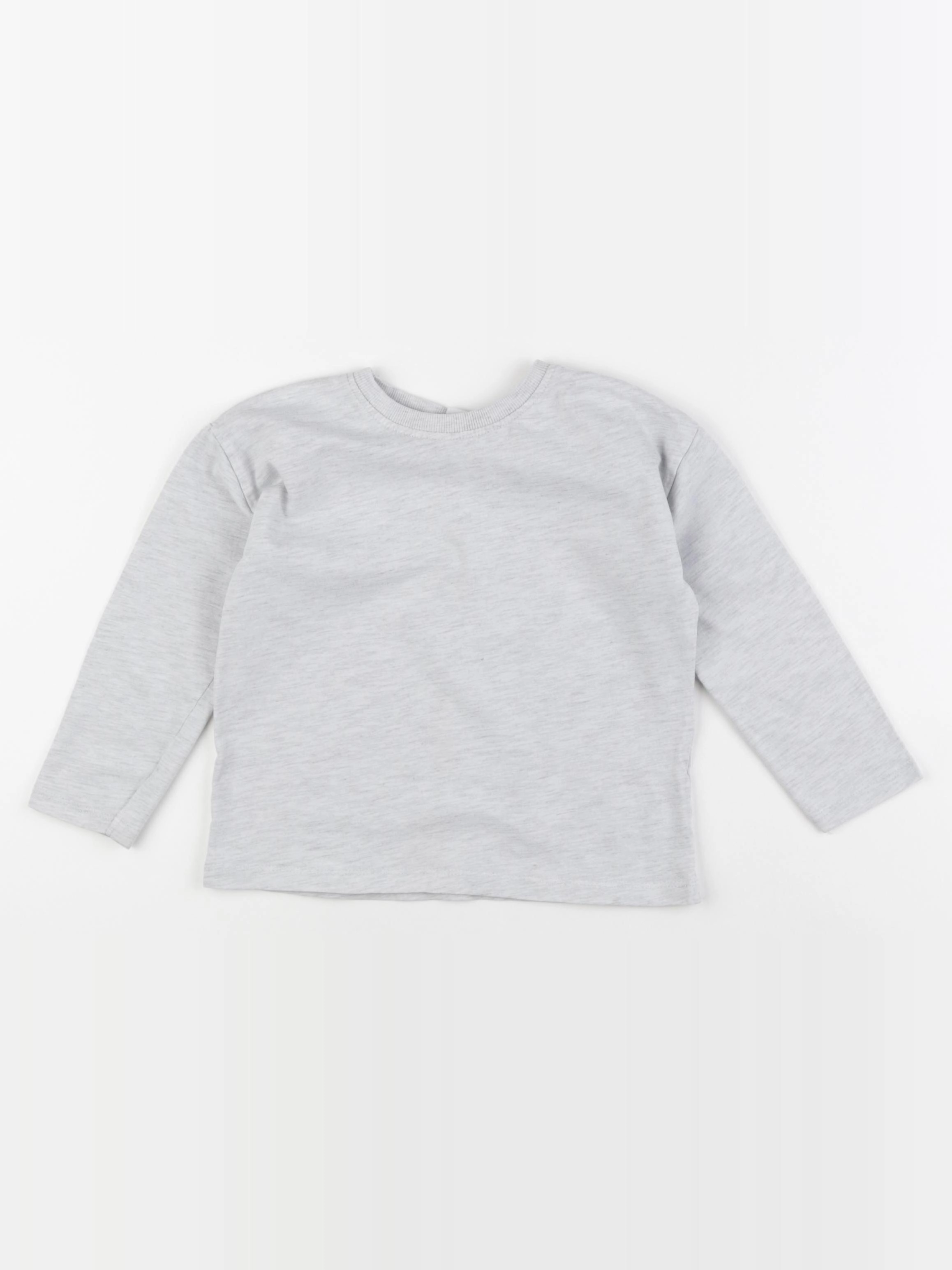 Zara - tee-shirt gris - 3 ans