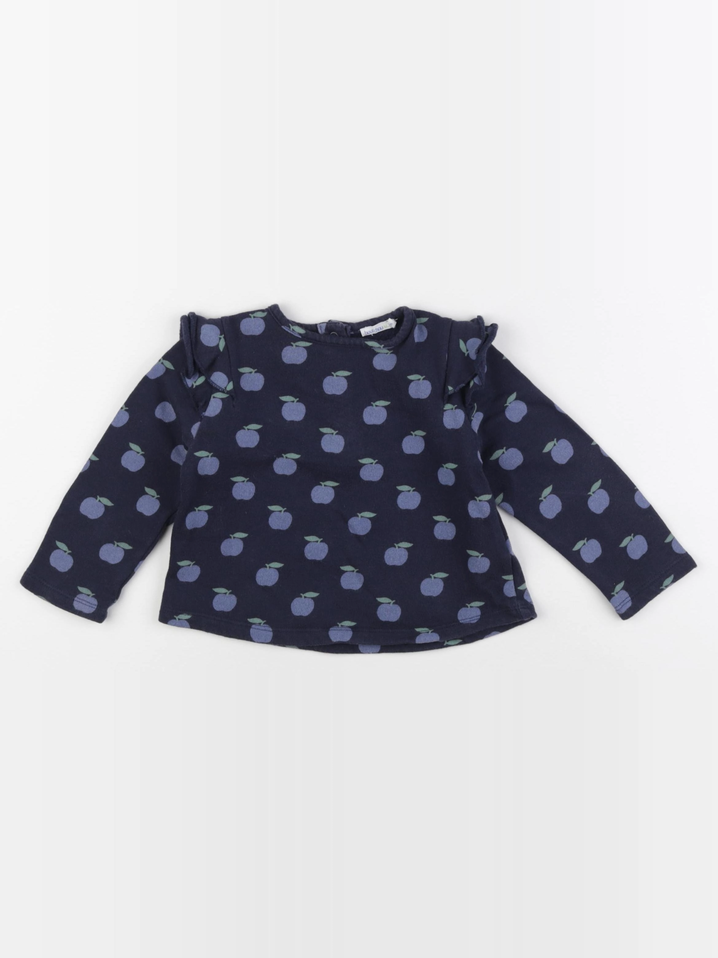 Boutchou - sweat bleu - 18 mois