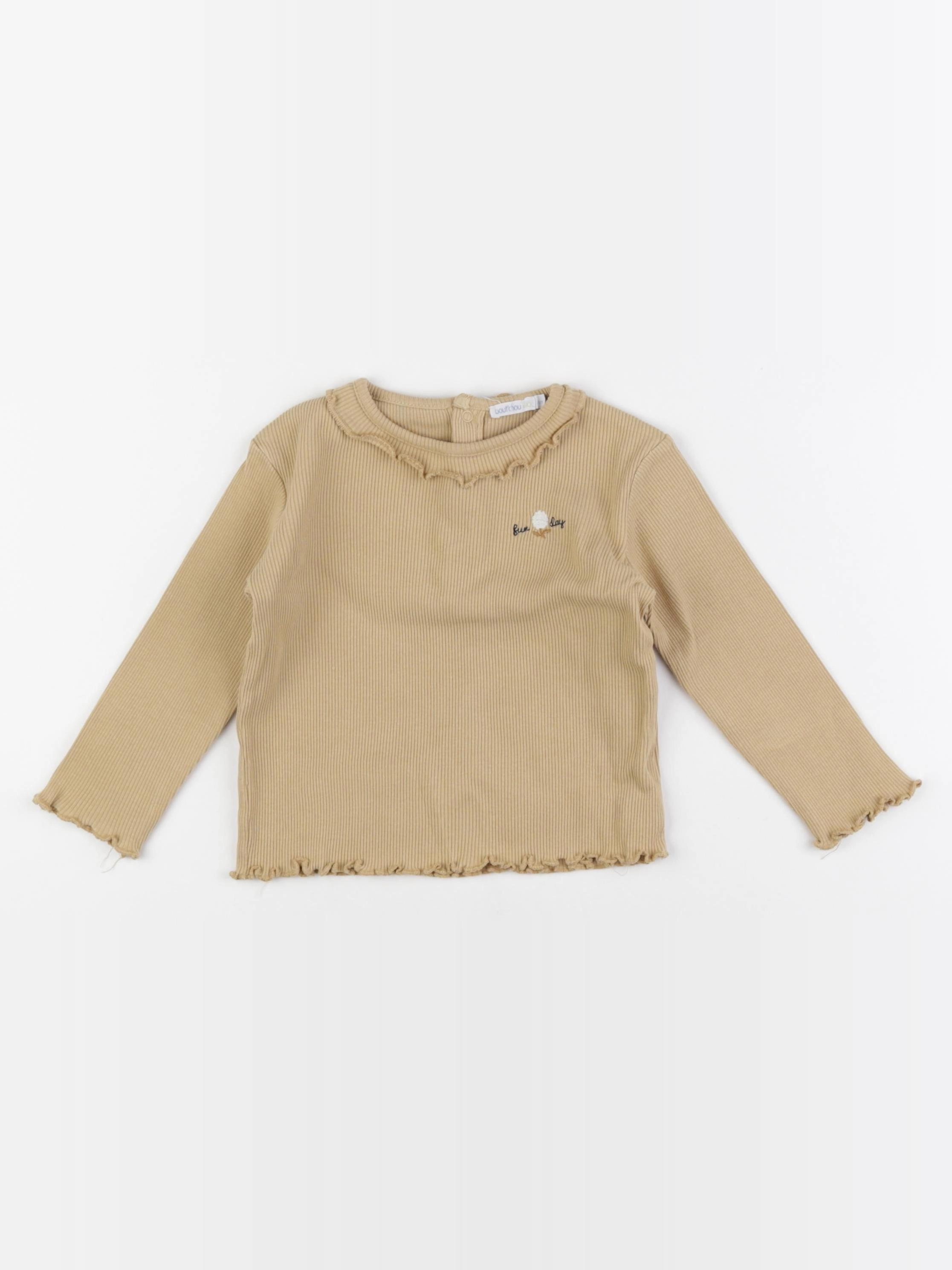 Boutchou - tee-shirt beige - 24 mois