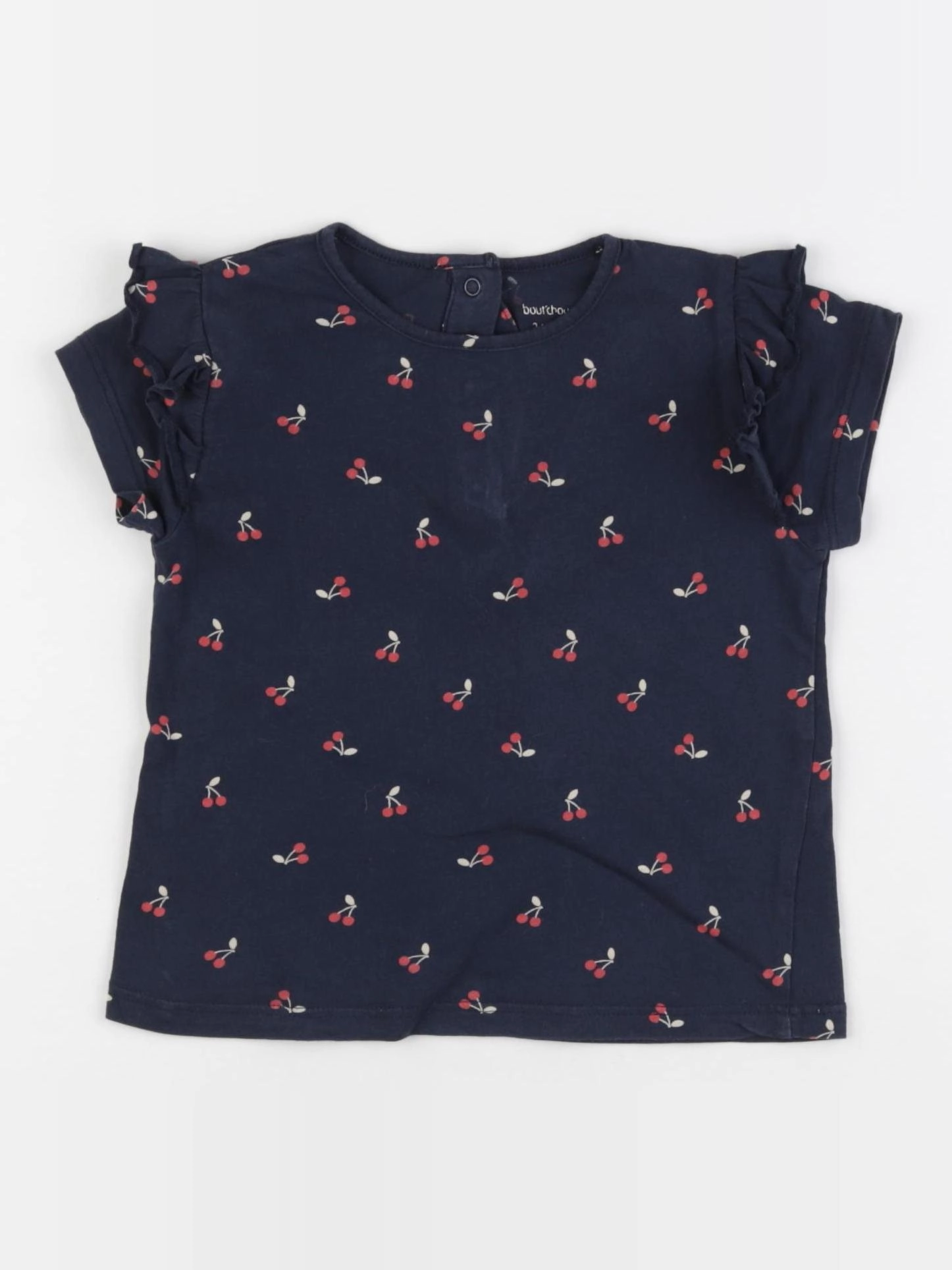 Boutchou - tee-shirt bleu - 24 mois