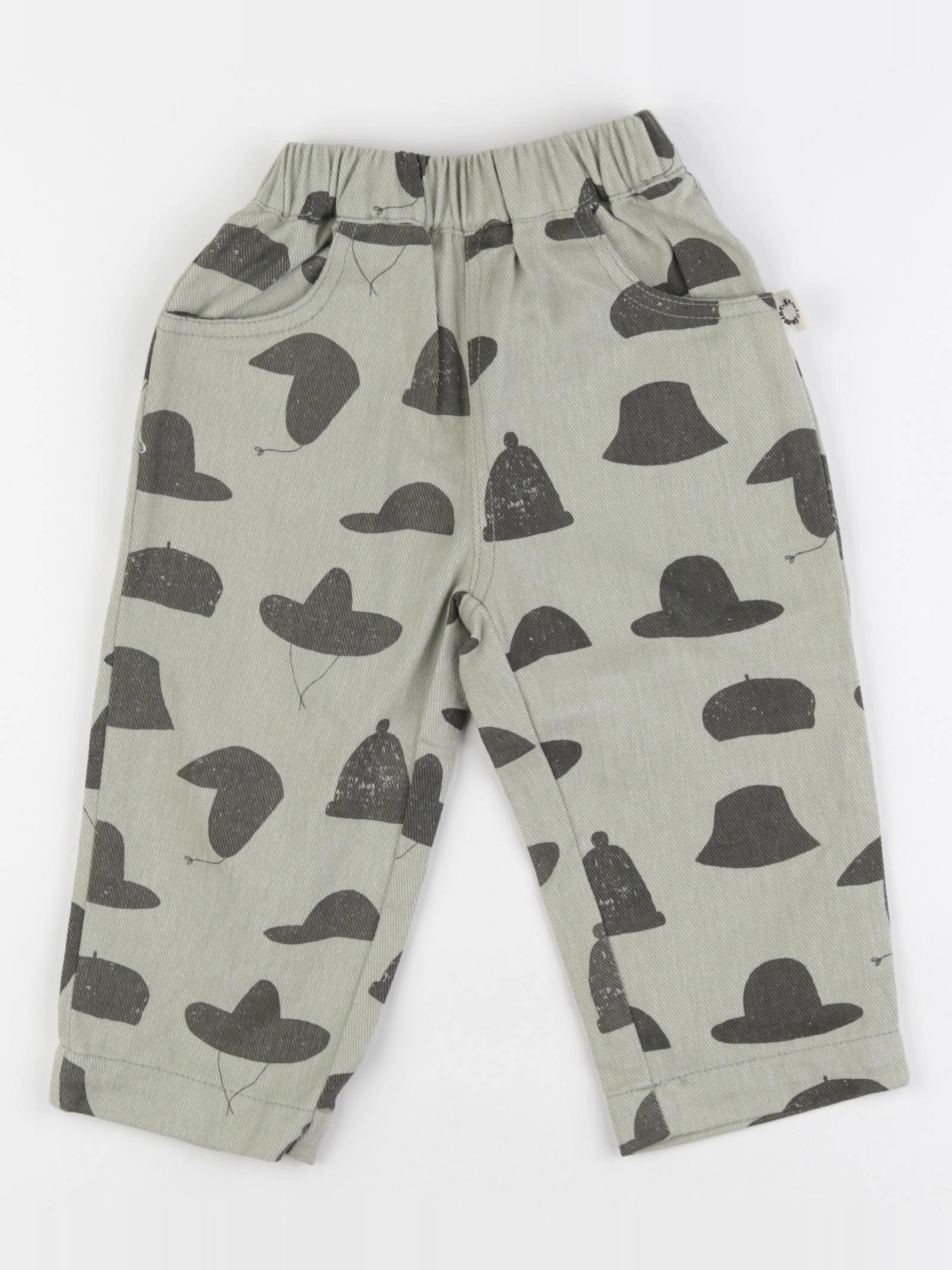 Gamin gamine - pantalon vert - 12/18 mois