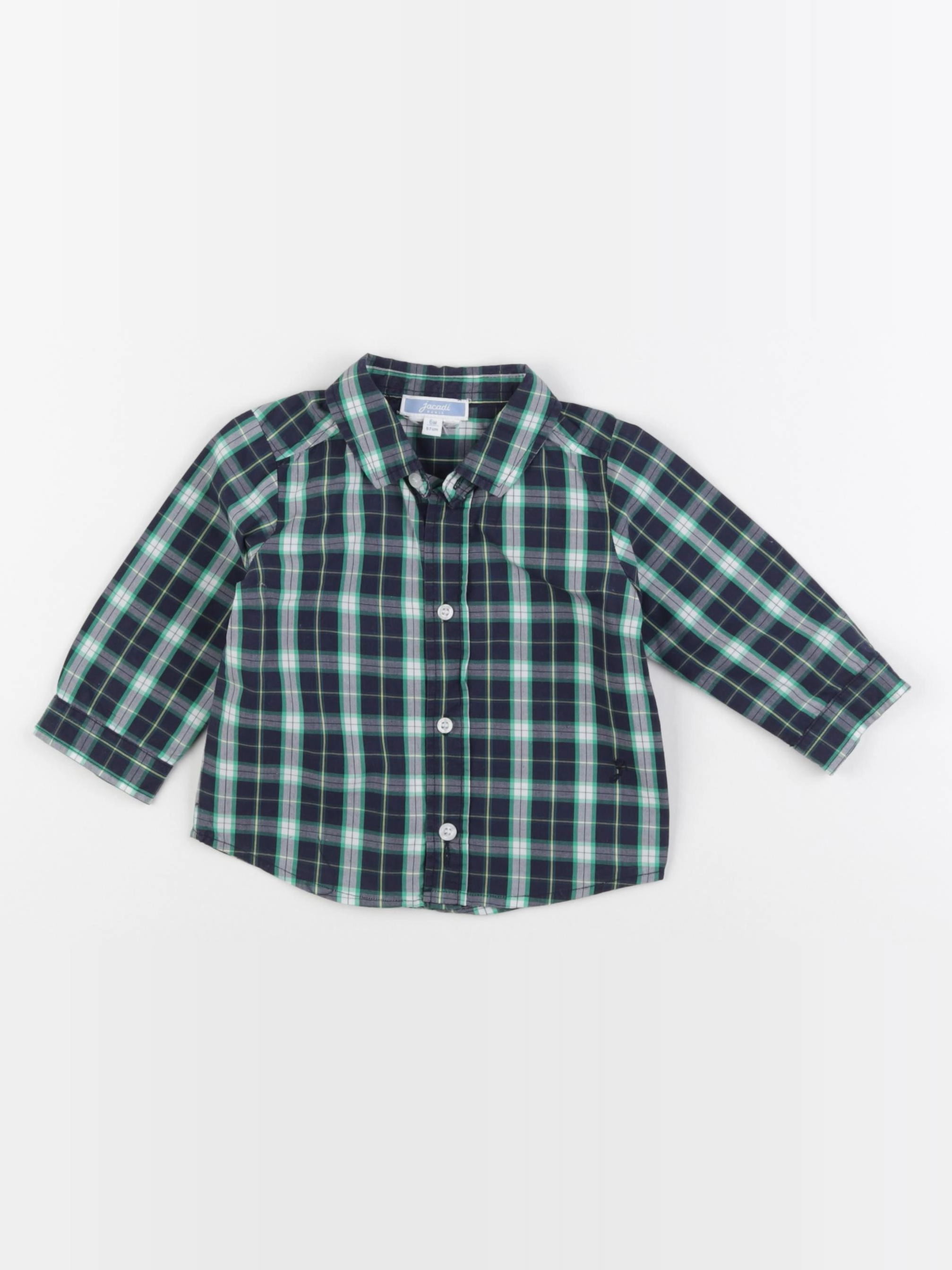 Jacadi - chemise vert - 6 mois