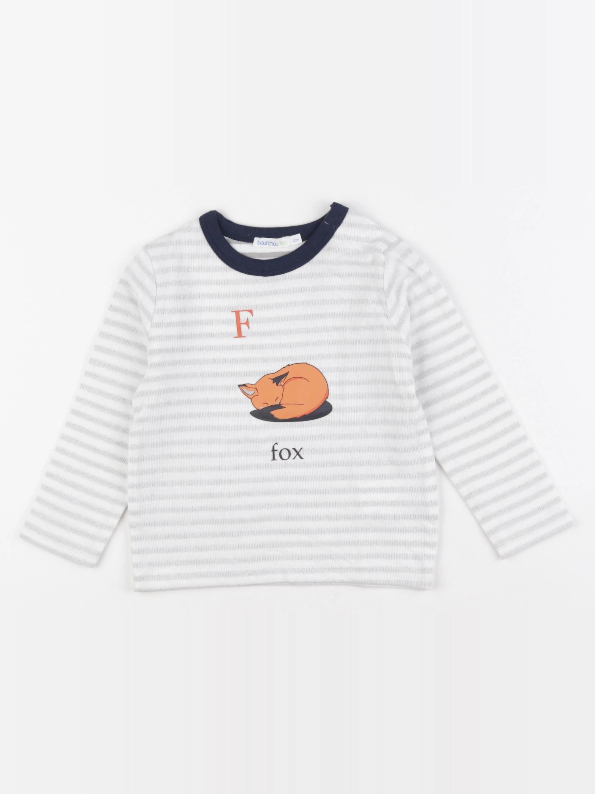 Boutchou - sweat multicolore - 12 mois