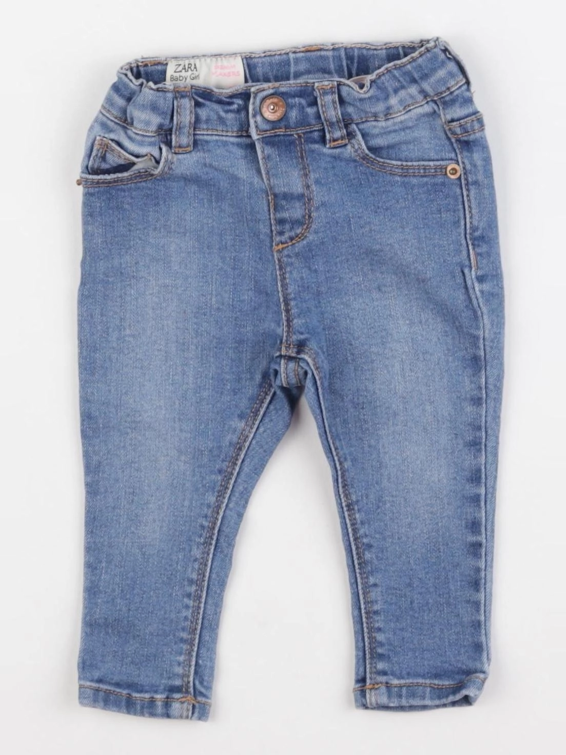Zara - jean bleu - 3/6 mois