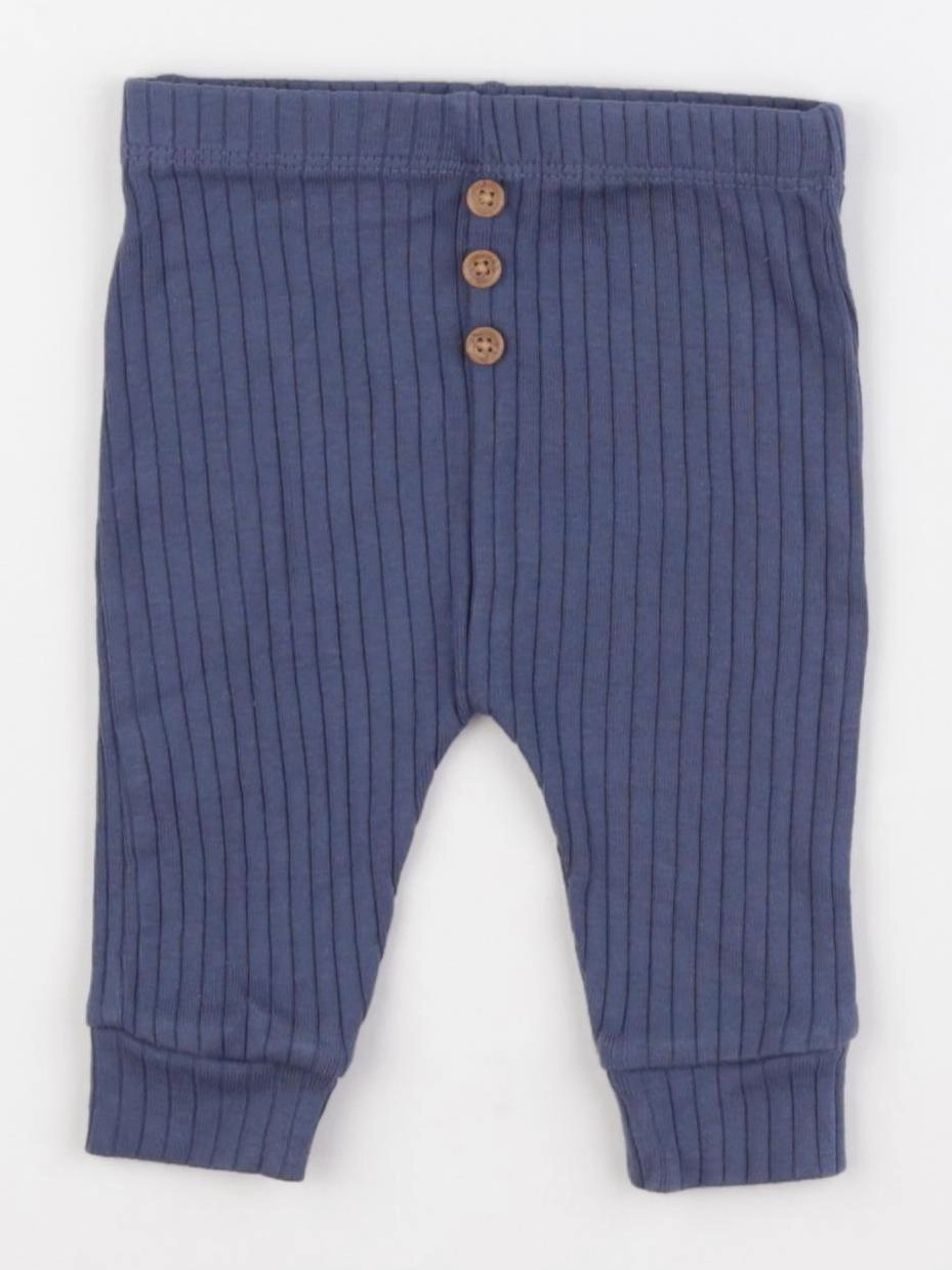 Boutchou - legging bleu - 3 mois