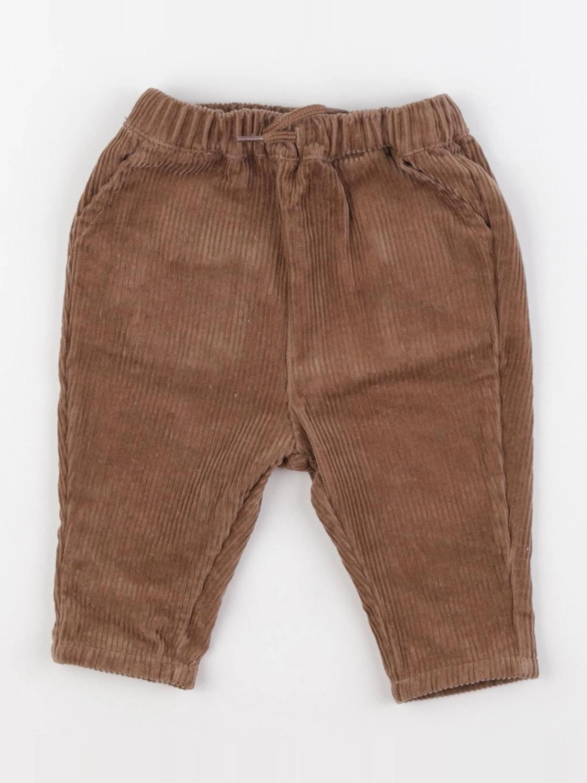Vertbaudet - pantalon marron - 3 mois