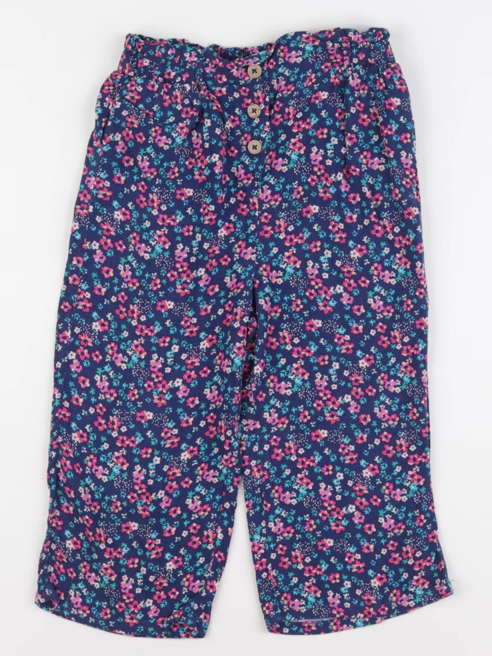 Vertbaudet - pantalon multicolore - 7 ans