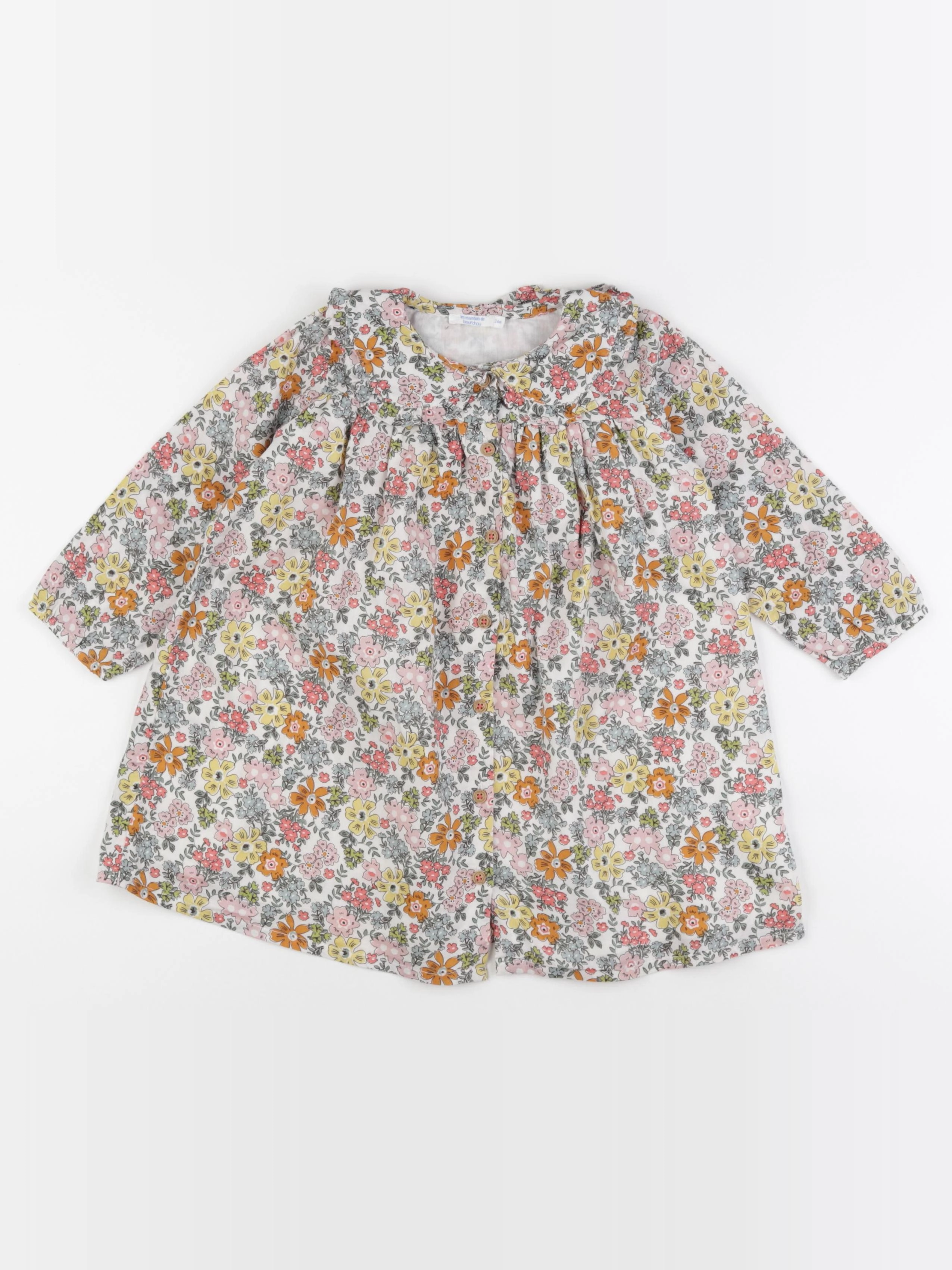 Boutchou - robe multicolore - 24 mois