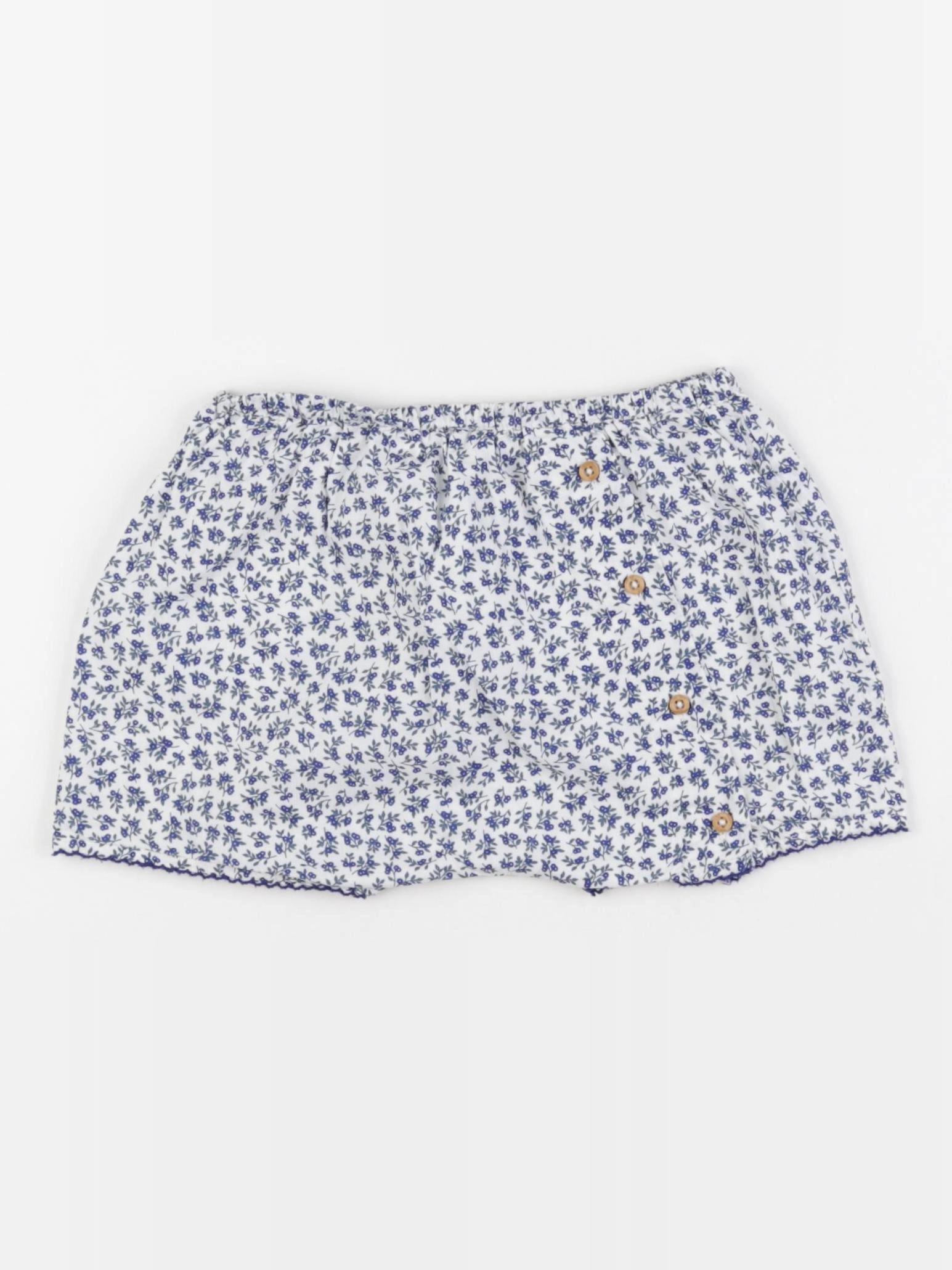 Boutchou - bloomer bleu, blanc - 18 mois