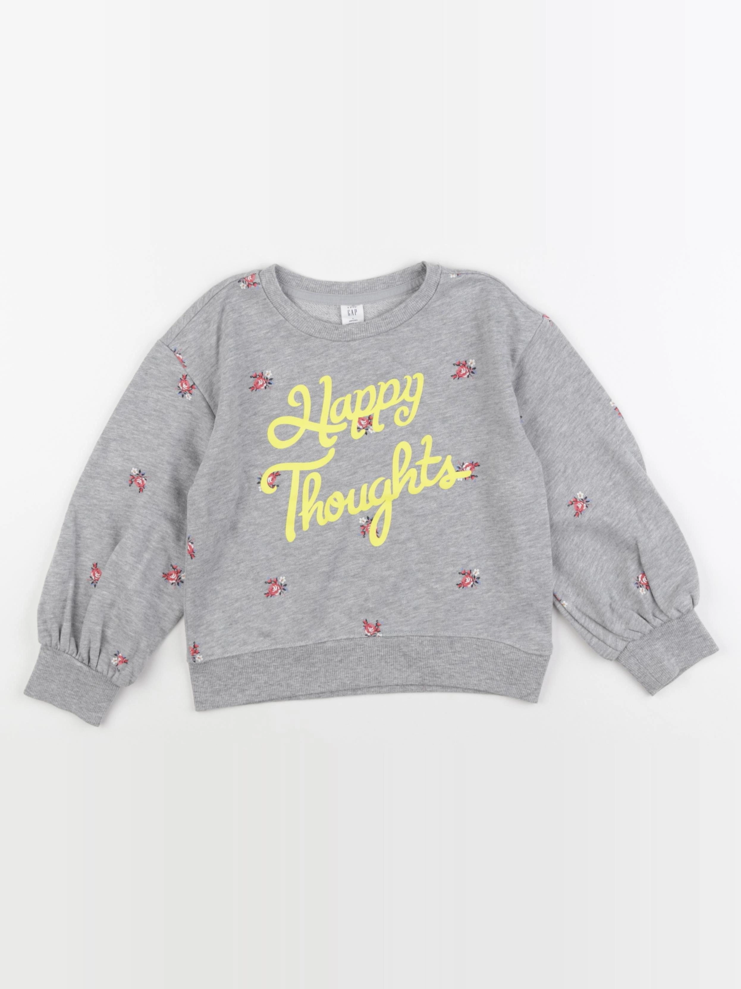 GAP - sweat gris - 5 ans