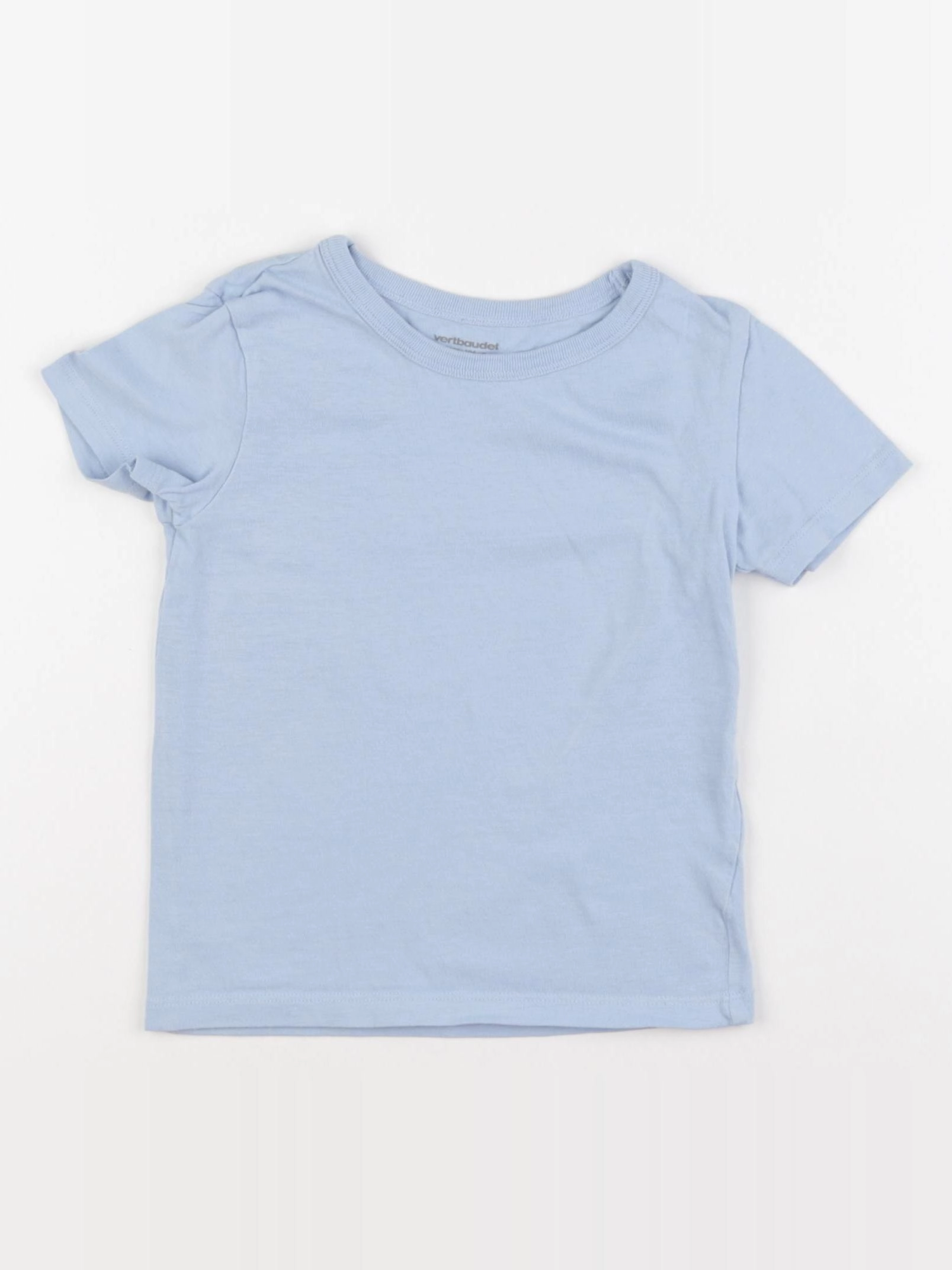 Vertbaudet - tee-shirt bleu - 4 ans