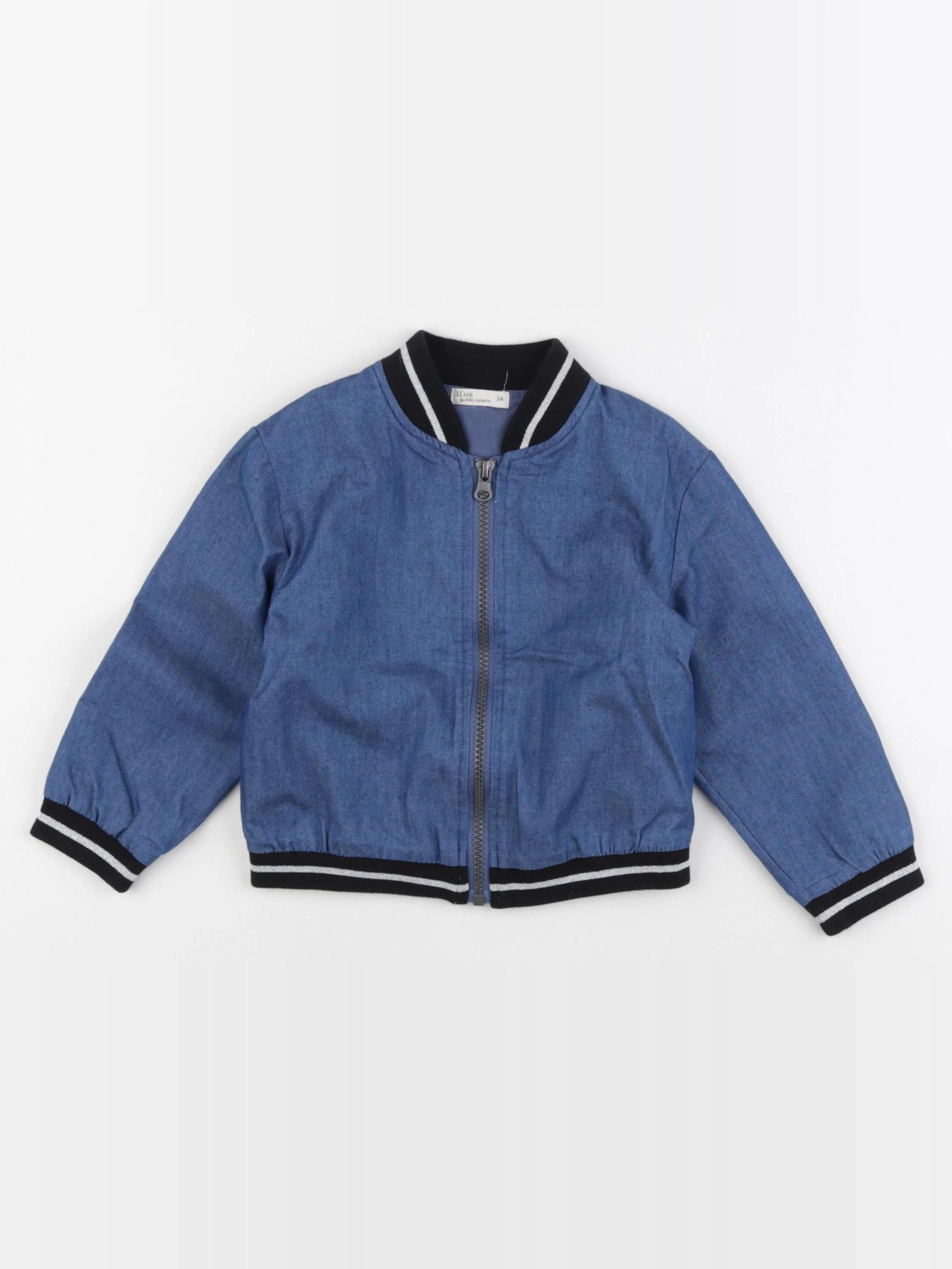 Little Cigogne - veste bleu - 3 ans