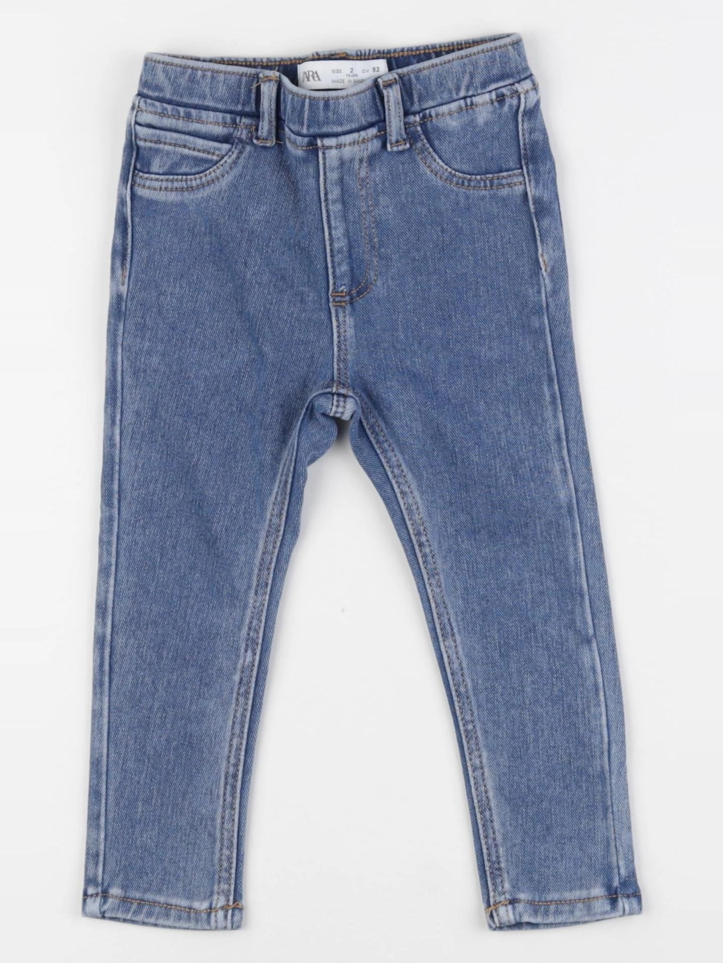 Zara - jegging bleu - 2 ans