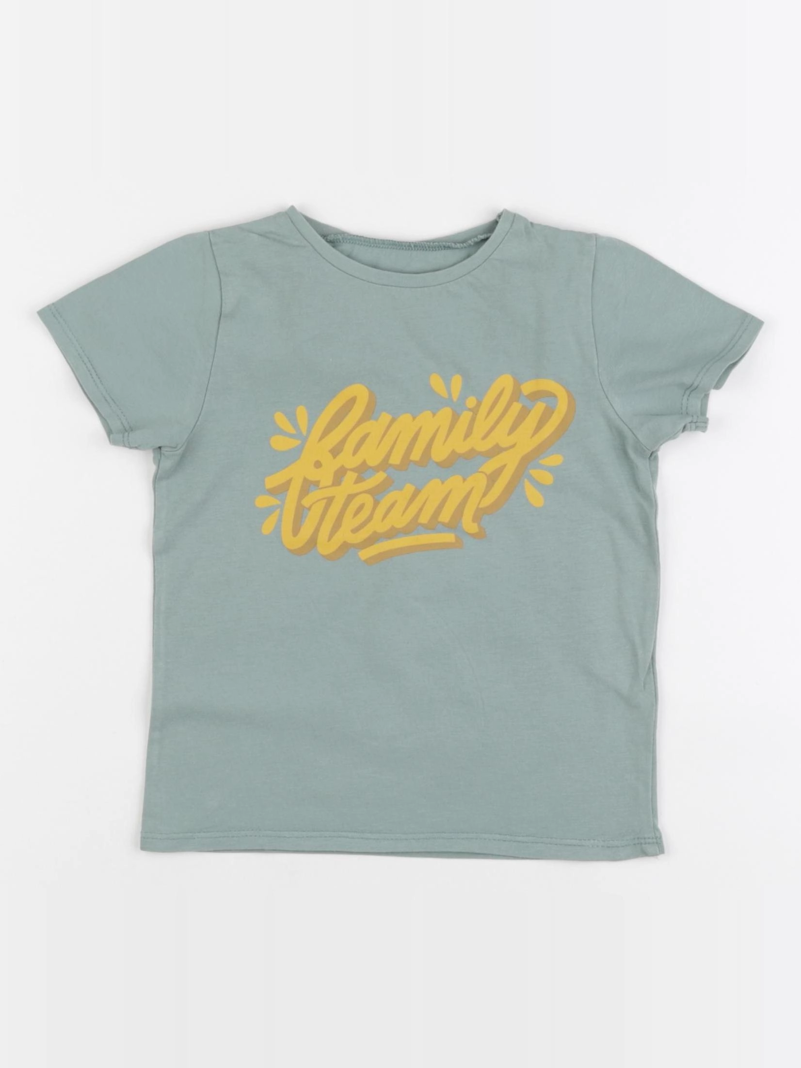 Vertbaudet - tee-shirt vert - 2 ans