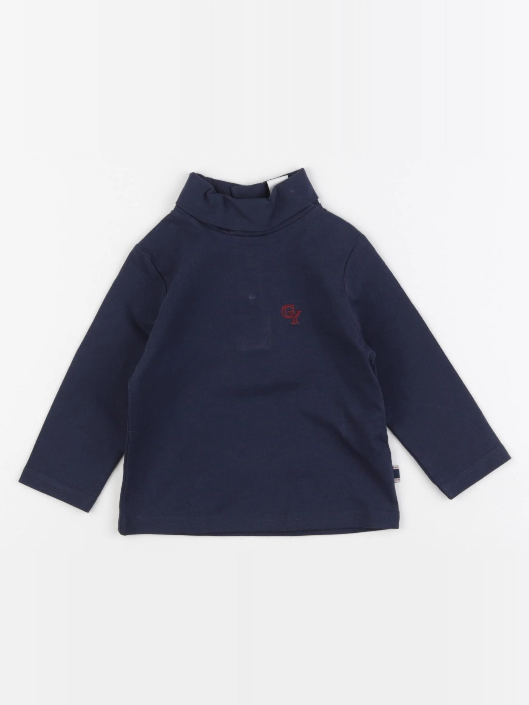 Cyrillus - sous-pull bleu - 6 mois