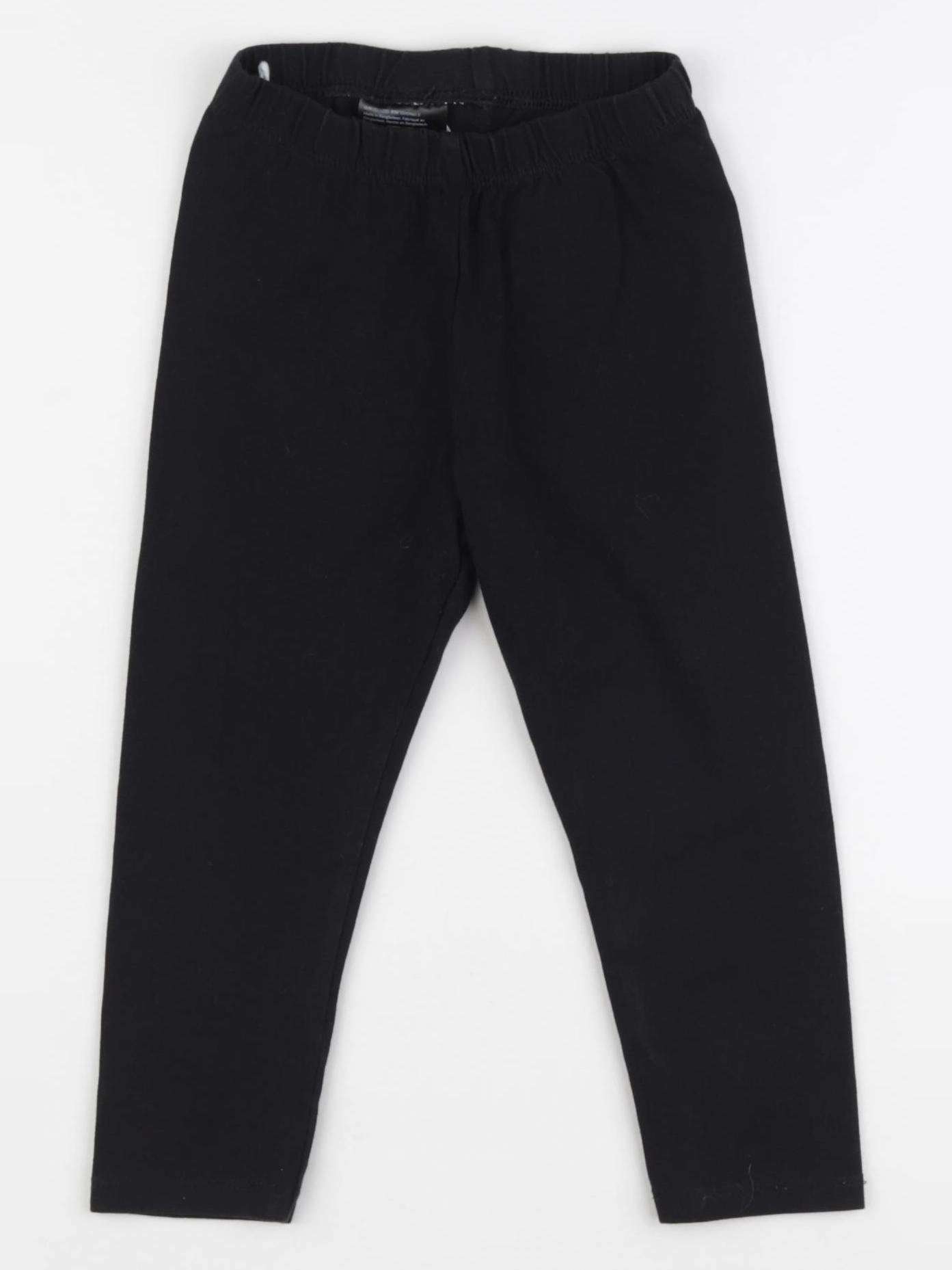 H&M - legging noir - 18/24 mois