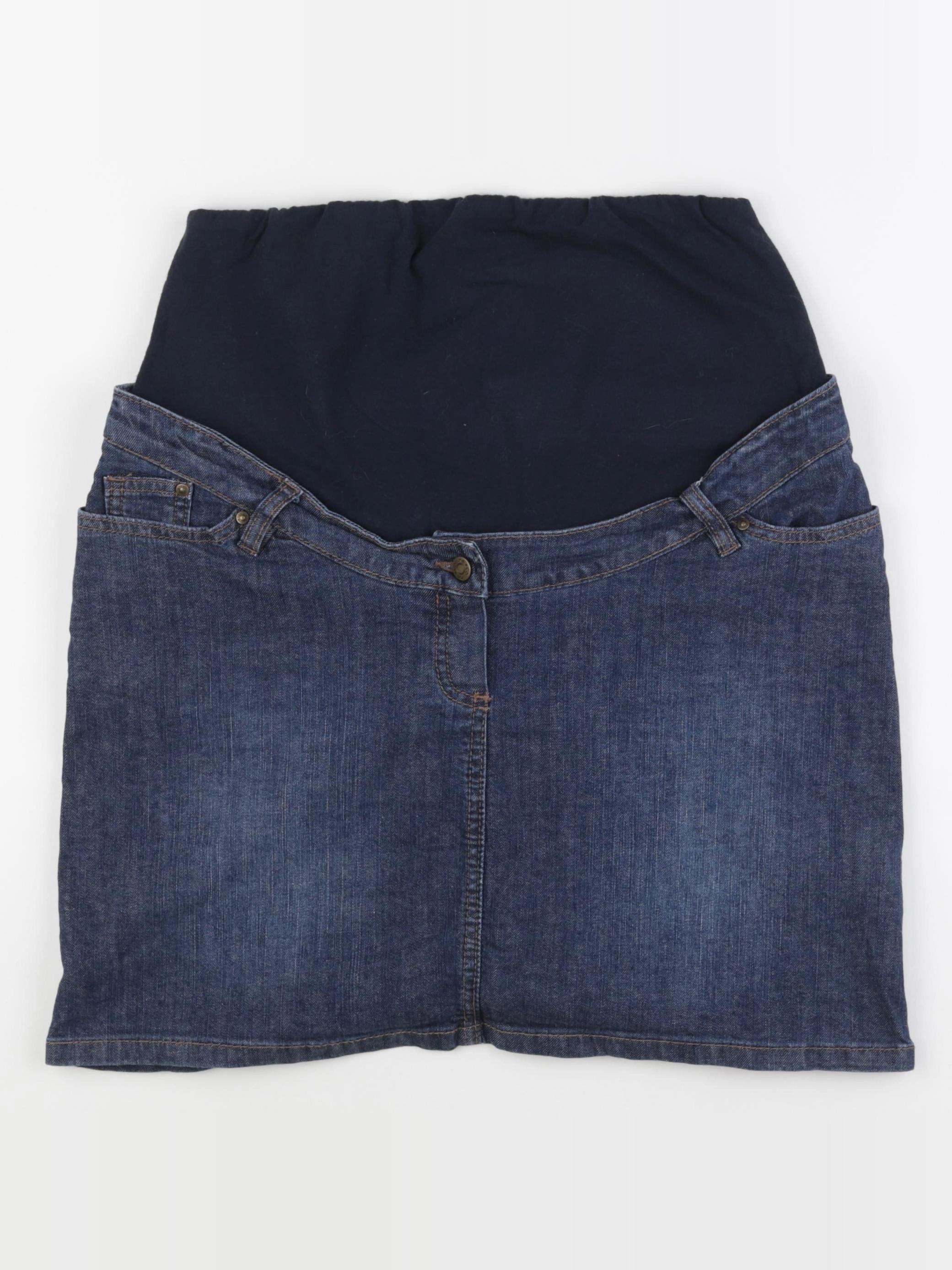 Vertbaudet - jupe grossesse bleu - 40