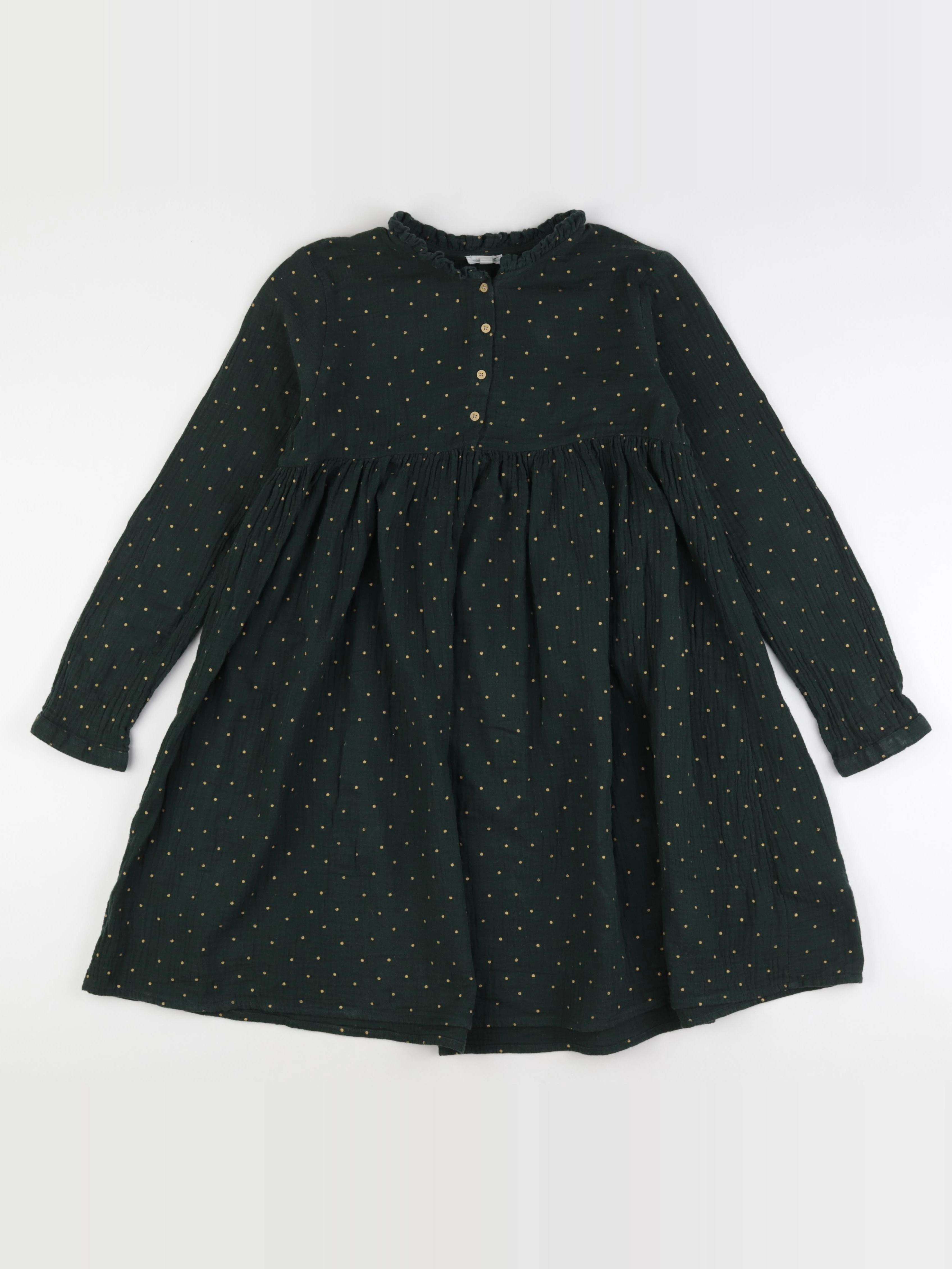 Vertbaudet - robe vert - 14 ans