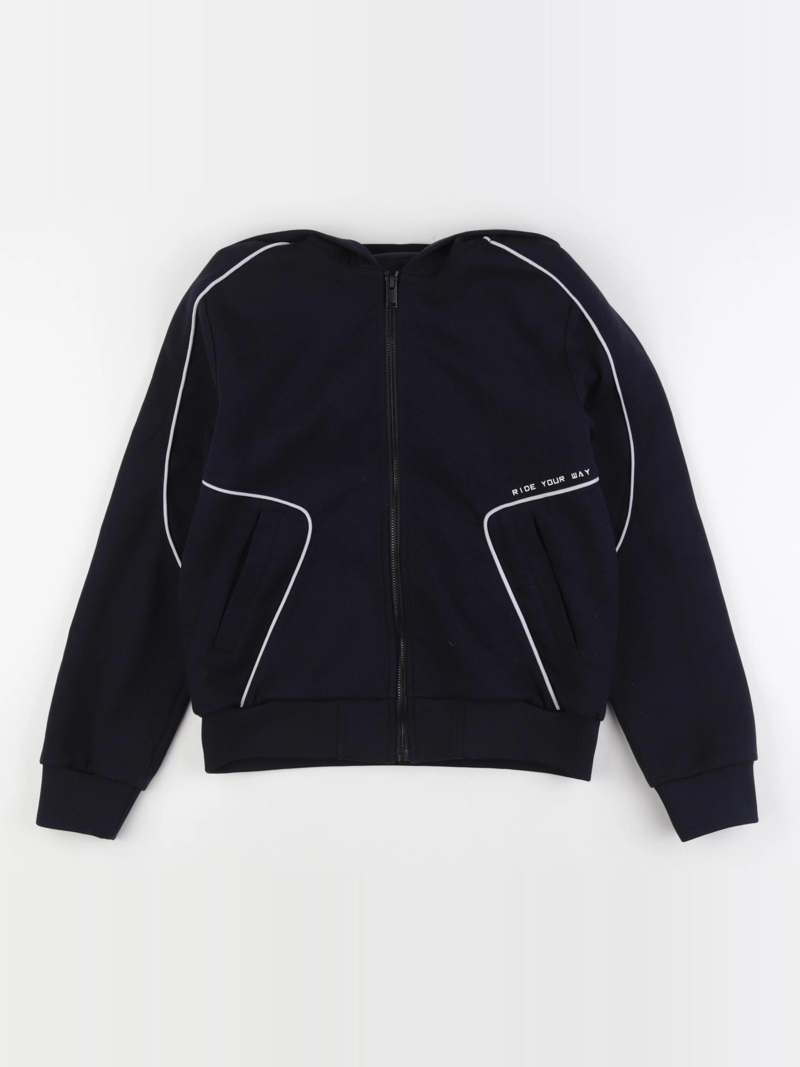 IKKS - sweat bleu - 12 ans