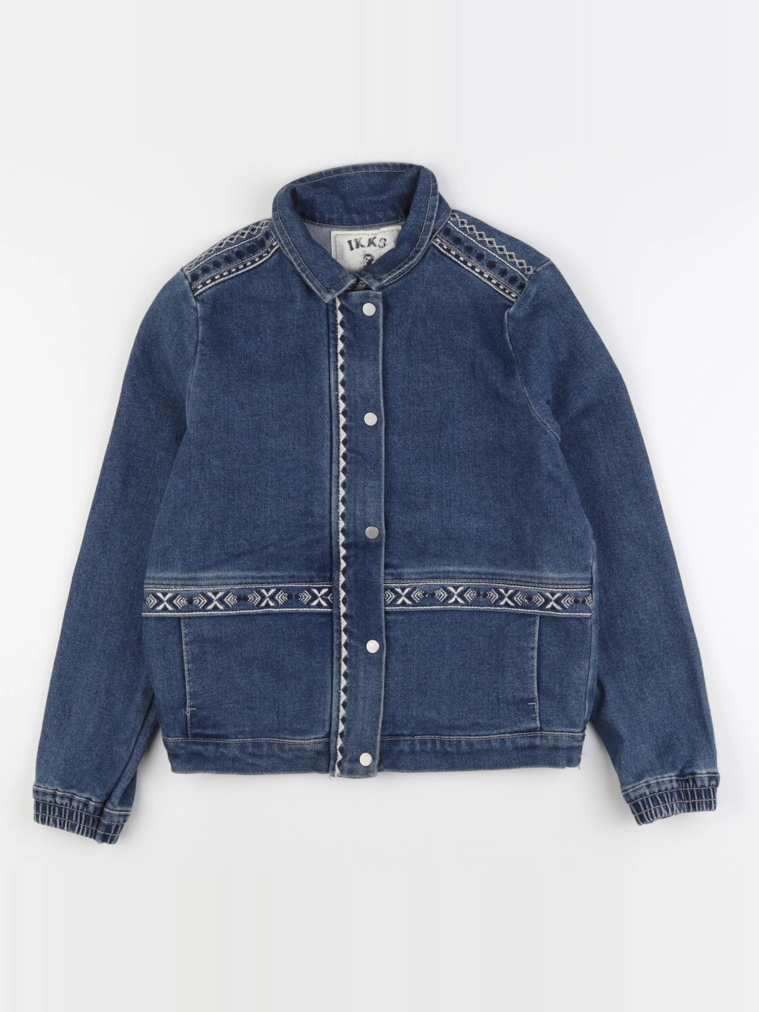 IKKS - veste bleu - 10 ans