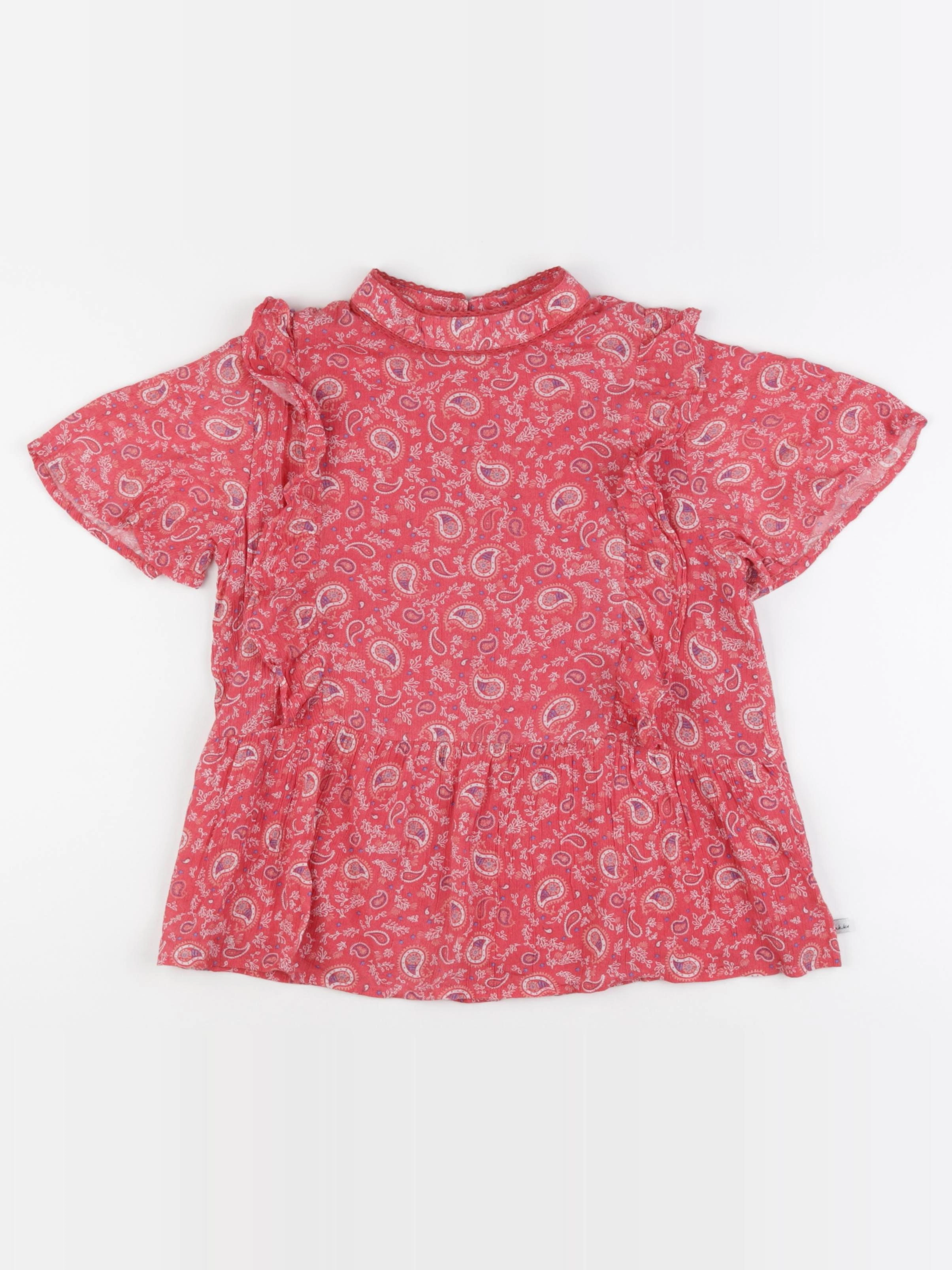IKKS - blouse rose - 10 ans