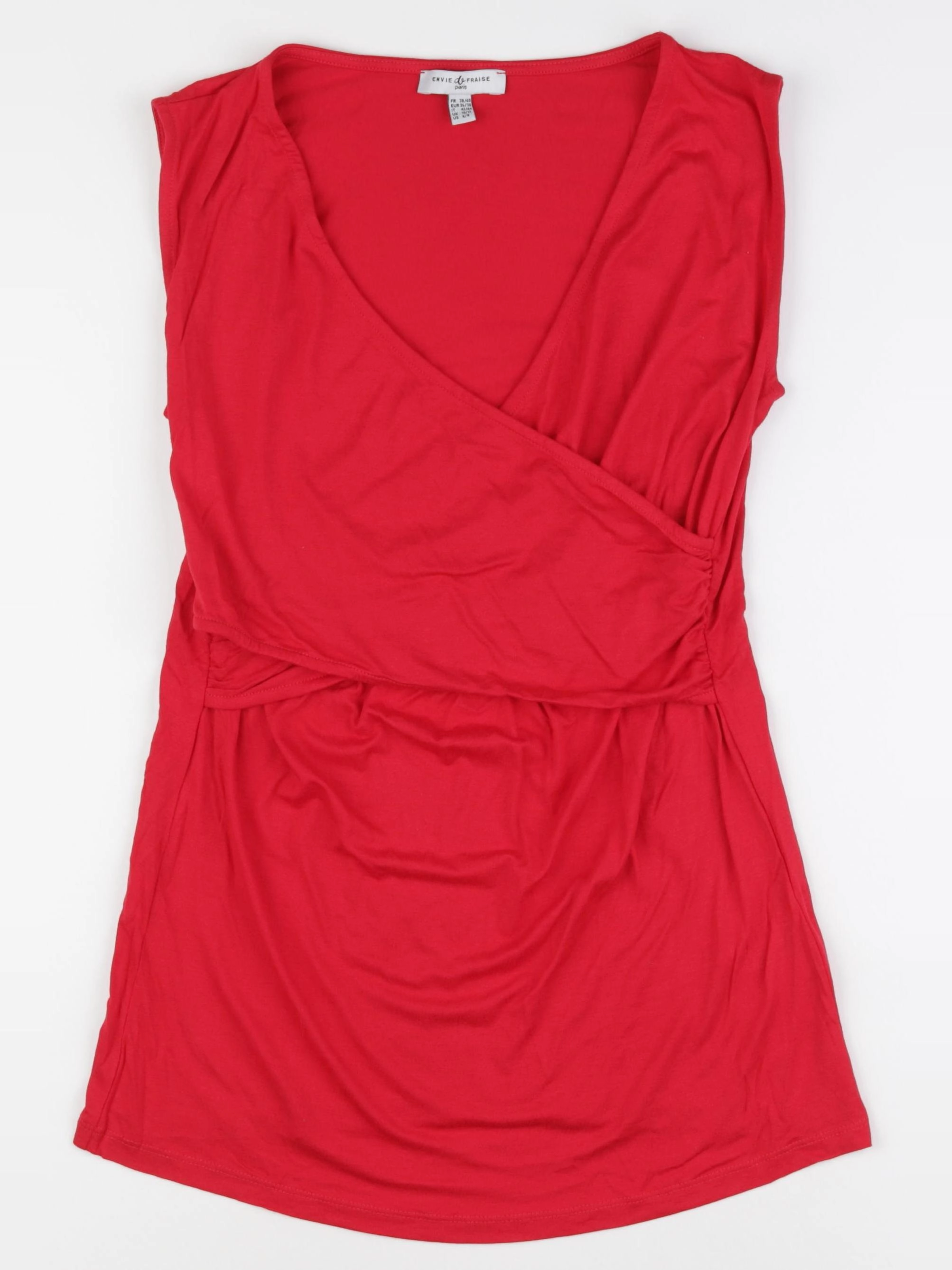 Envie de fraise - tee-shirt grossesse rouge - 38 à 40